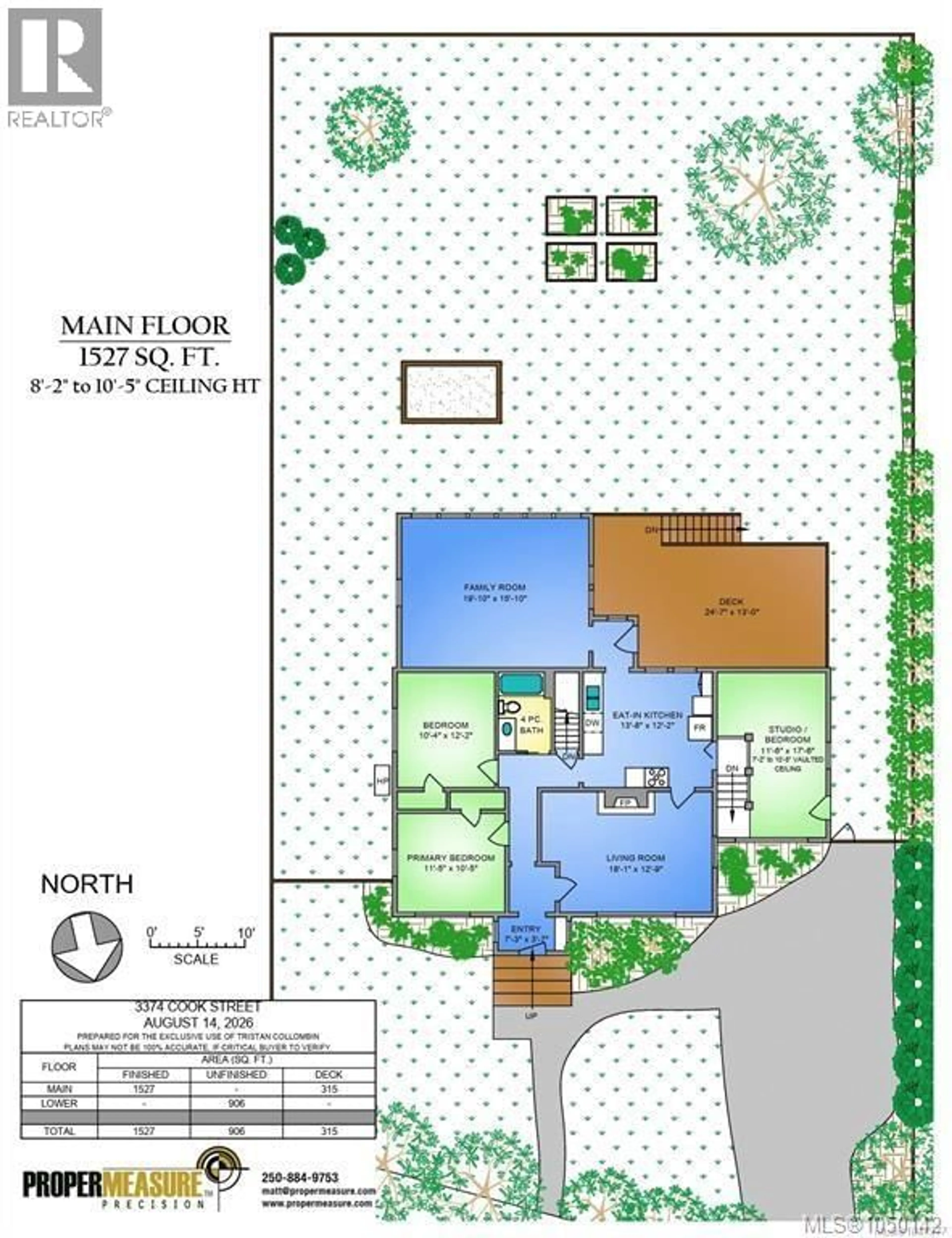 Floor plan for 3374 COOK STREET, Saanich British Columbia V8X1A8