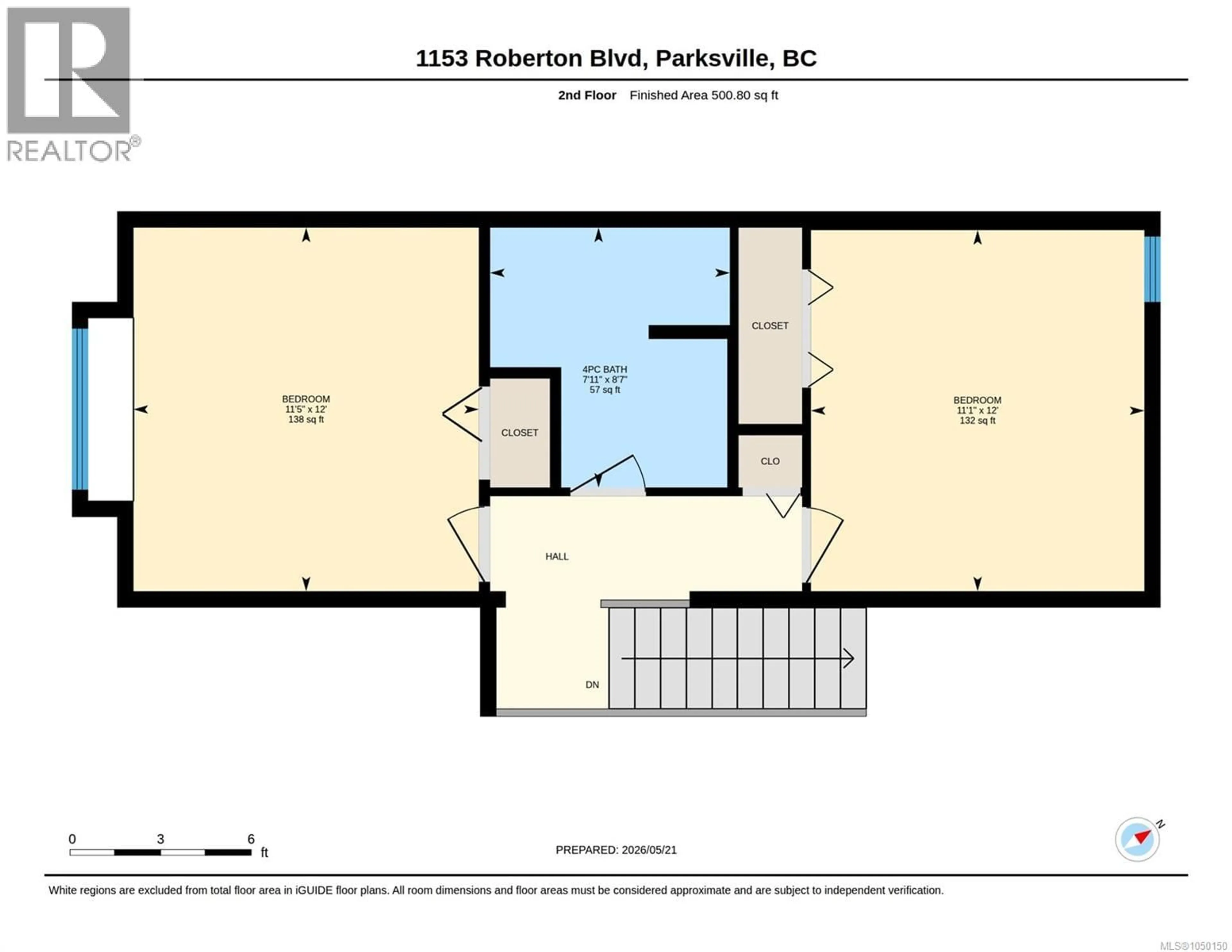 Floor plan for 1153 ROBERTON BOULEVARD, Parksville British Columbia V9P2R6
