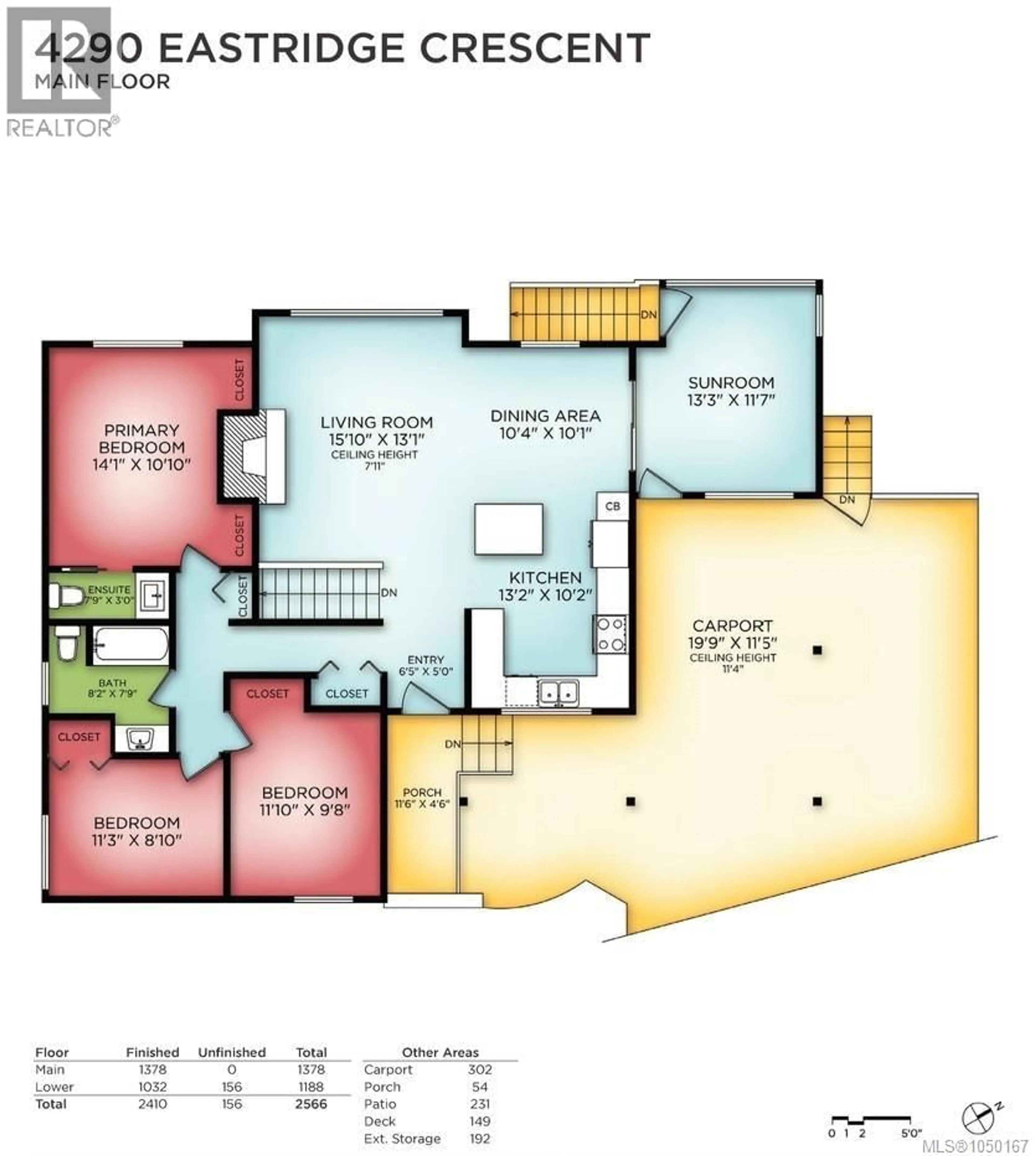 Floor plan for 4290 EASTRIDGE CRESCENT, Saanich British Columbia V8Z6B6