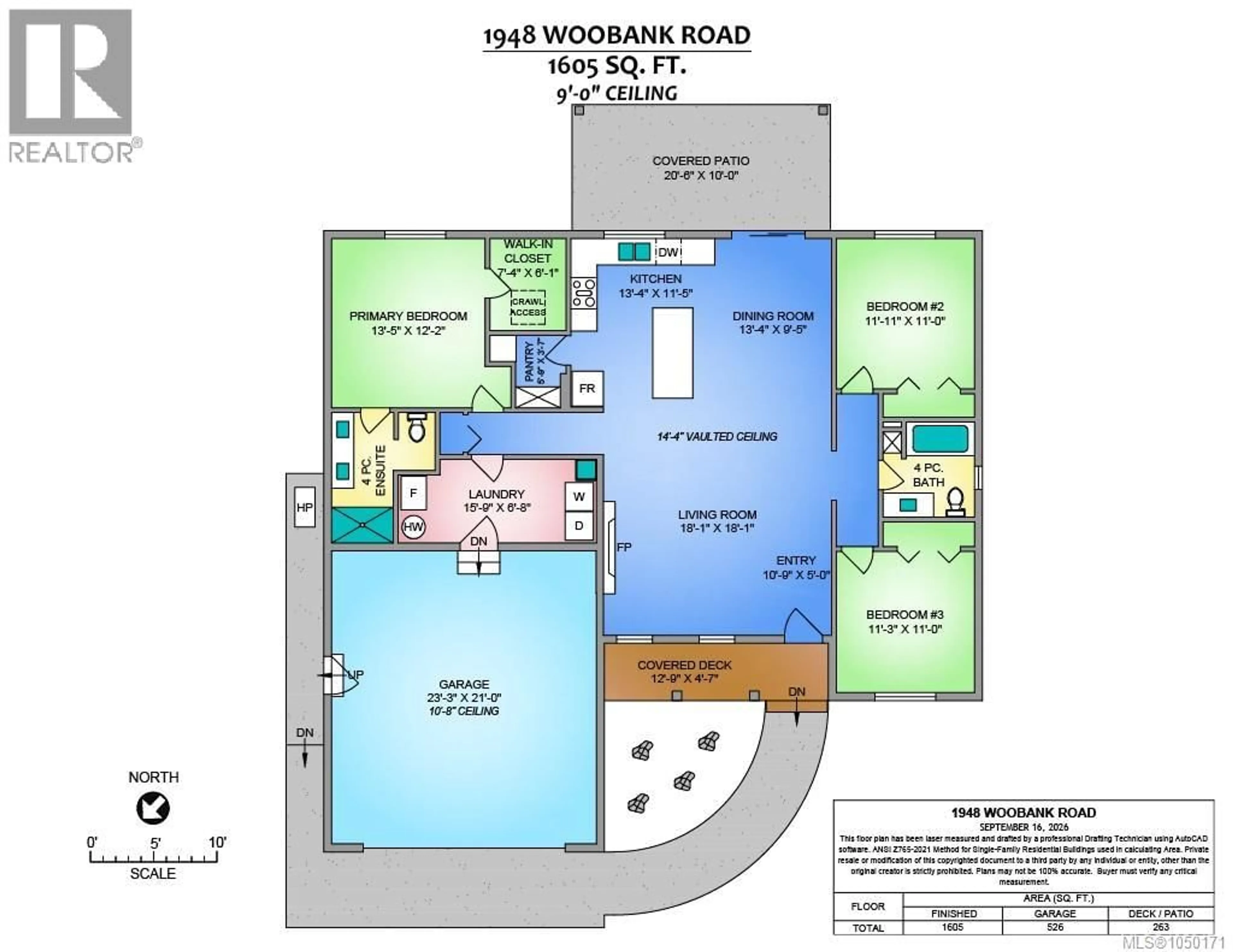 Floor plan for 1948 WOOBANK ROAD, Nanaimo British Columbia V9X1H4