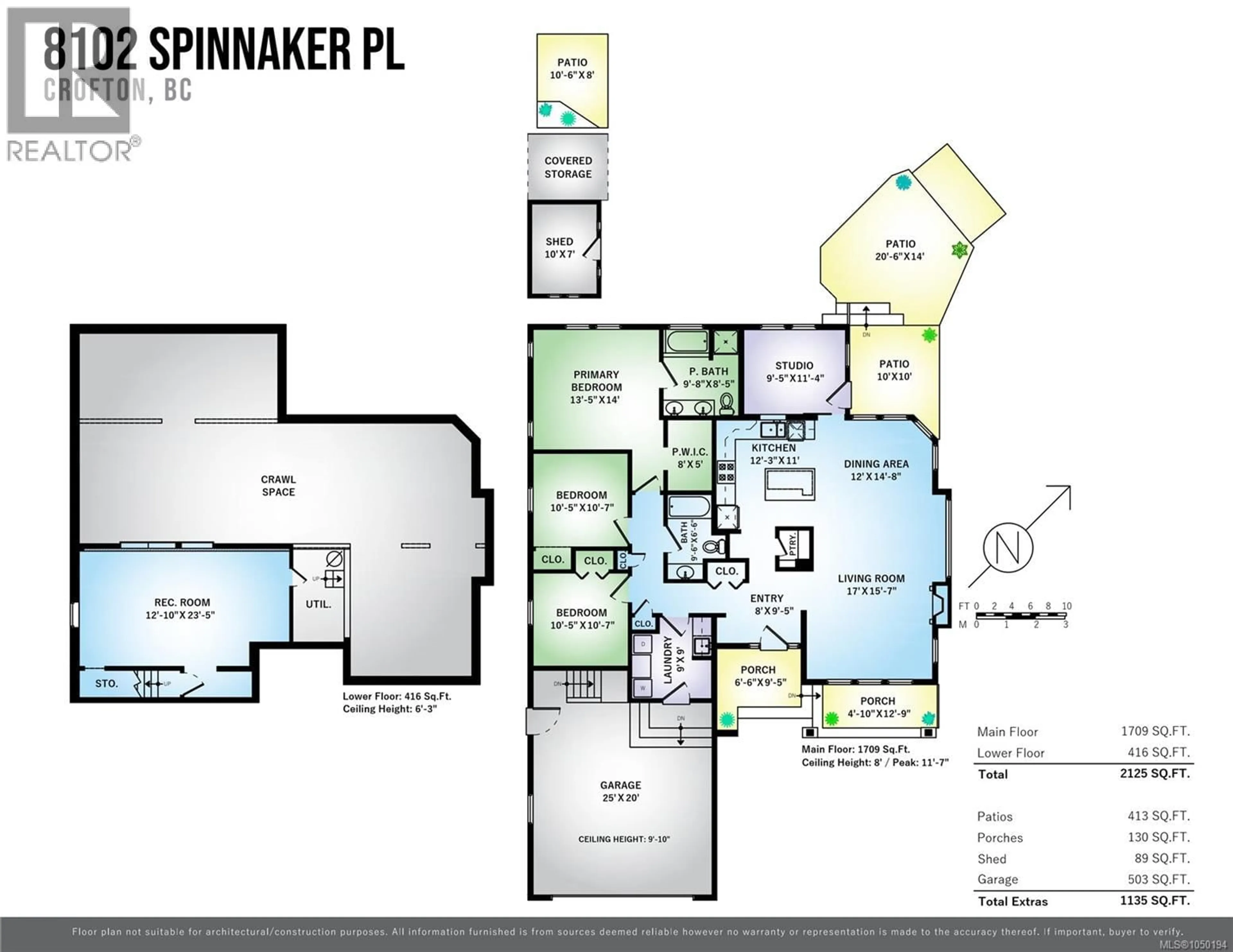 Floor plan for 8102 SPINNAKER PLACE, Crofton British Columbia V0R1R0