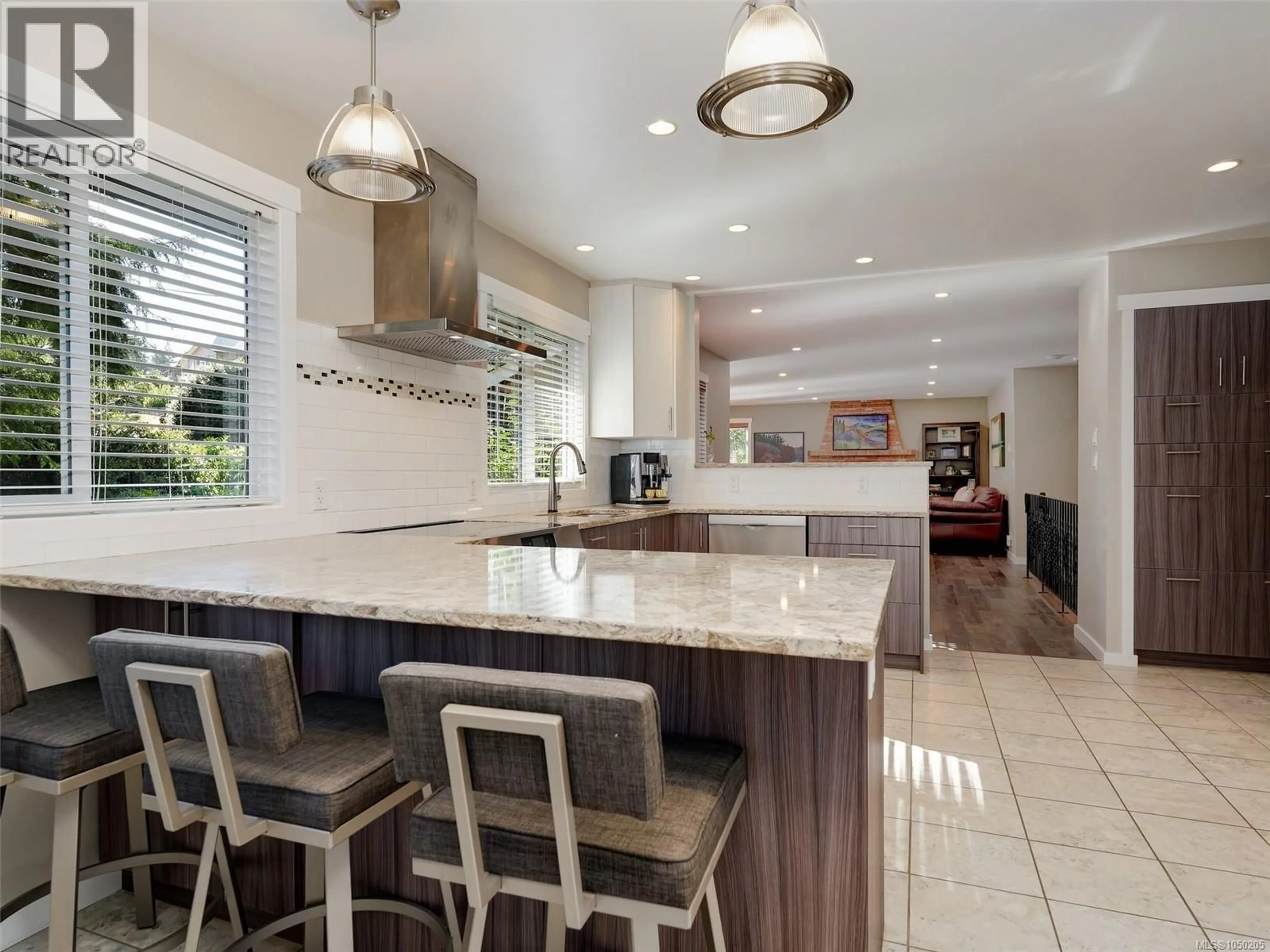 Contemporary kitchen, ceramic/tile floor for 3278 ZAPATA PLACE, Colwood British Columbia V9C3G6
