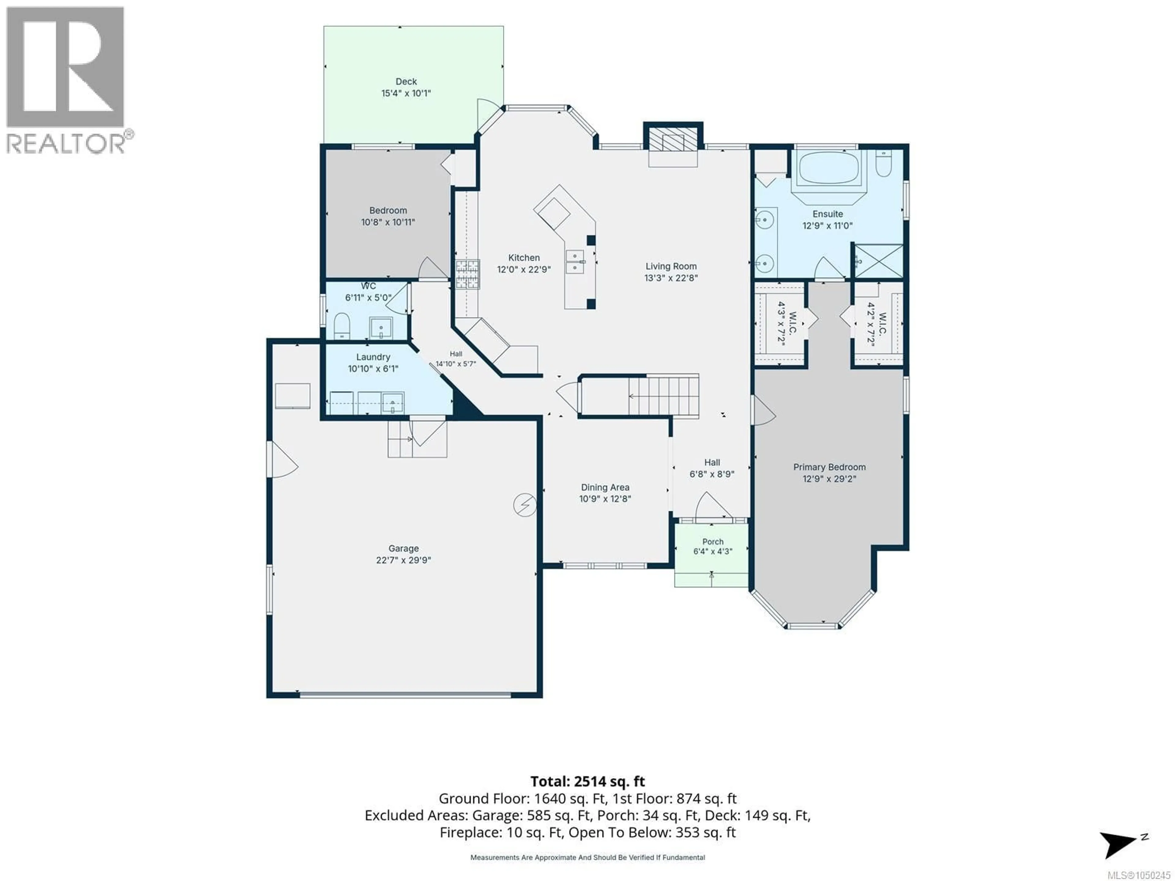 Floor plan for 901 SAVARY DRIVE, Qualicum Beach British Columbia V9K1R7