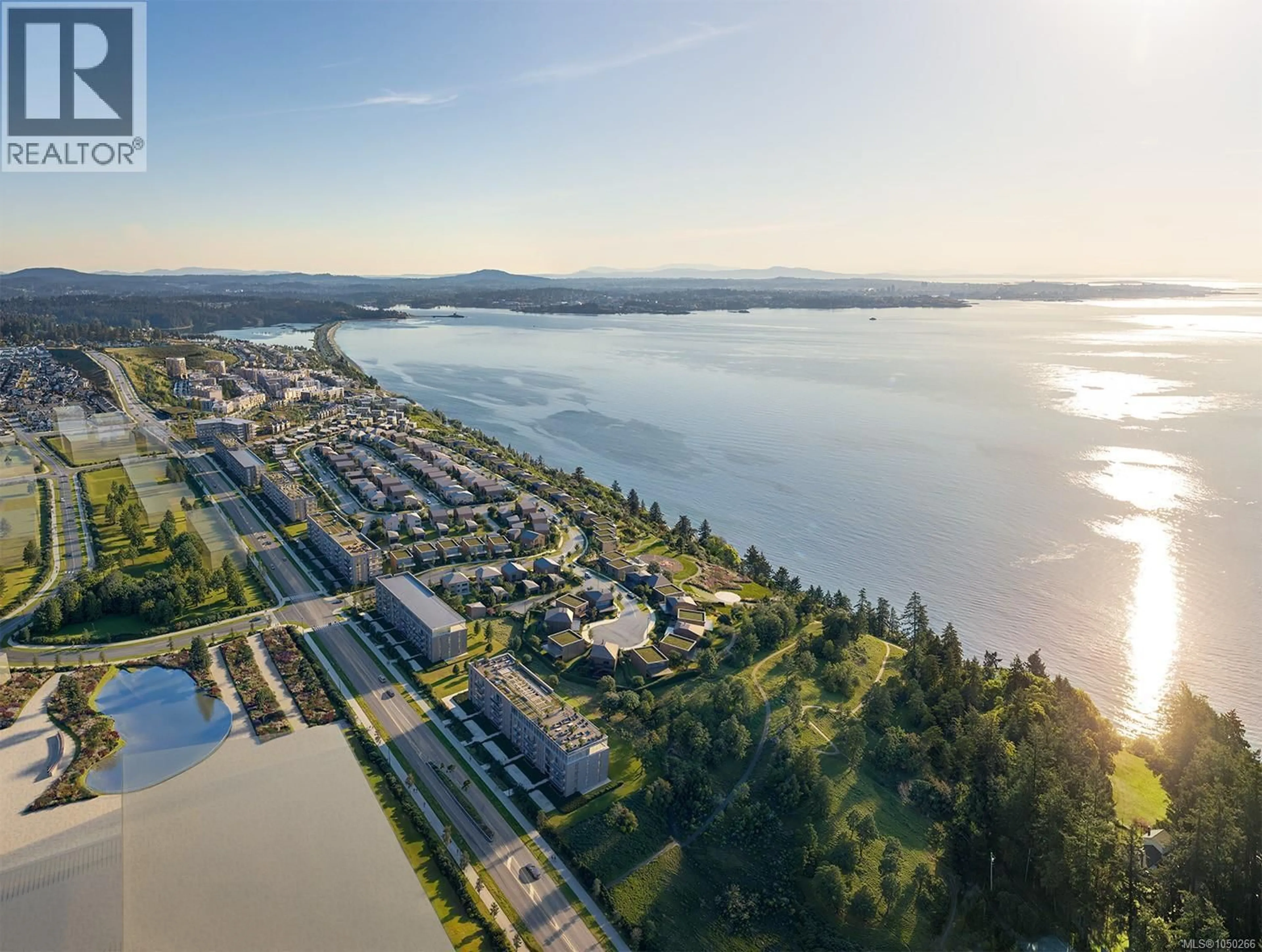 A pic from outside/outdoor area/front of a property/back of a property/a pic from drone, water/lake/river/ocean view for 201 - 3550 SEABLUFF CRESCENT, Colwood British Columbia V9C0P7