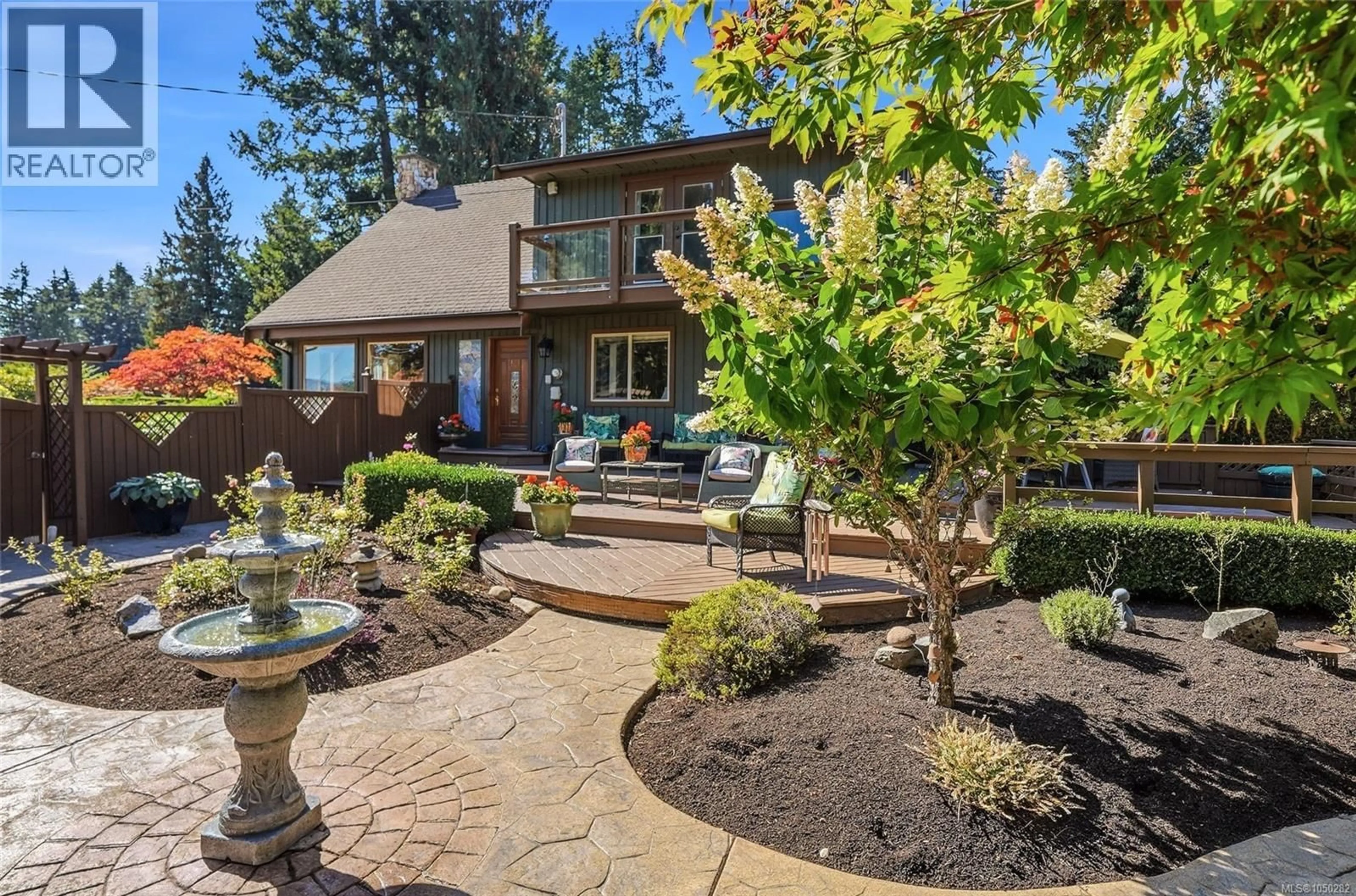Patio, water/lake/river/ocean view for 1843 AMELIA CRESCENT, Nanoose Bay British Columbia V9P9C7