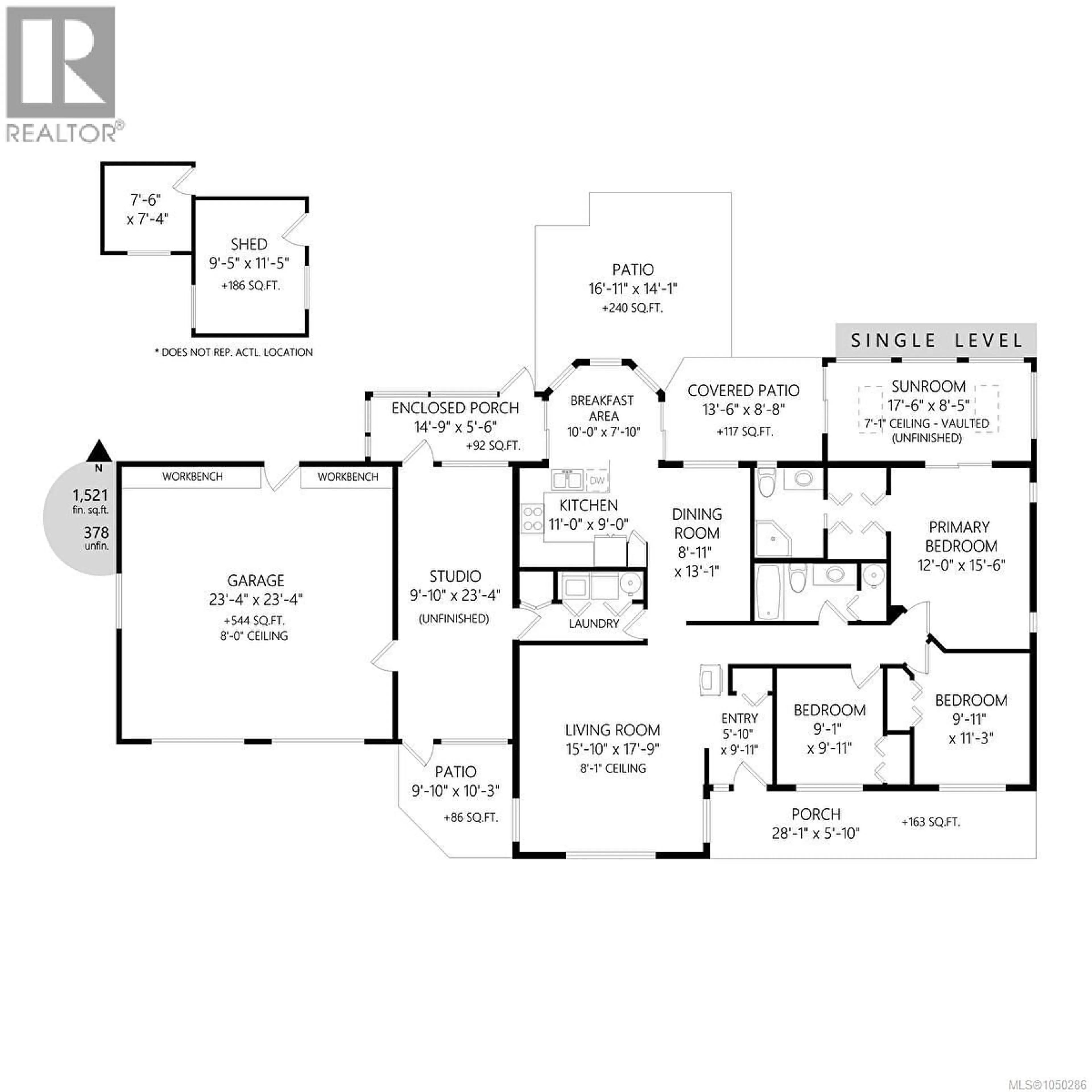 Floor plan for 1205 CORCAN ROAD, Qualicum Beach British Columbia V9K2R6