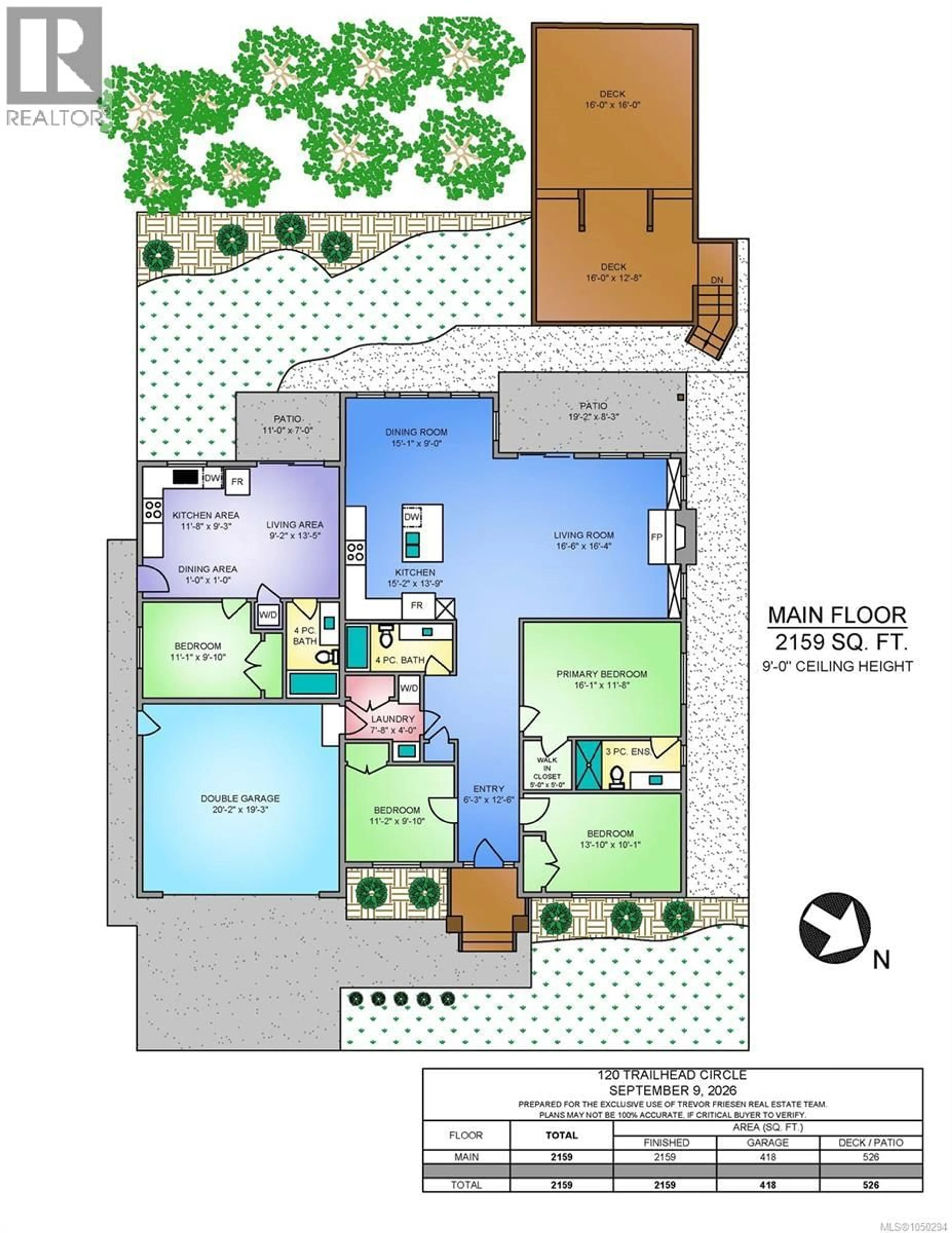 Floor plan for 120 TRAILHEAD CIRCLE, Shawnigan Lake British Columbia V8H2J1