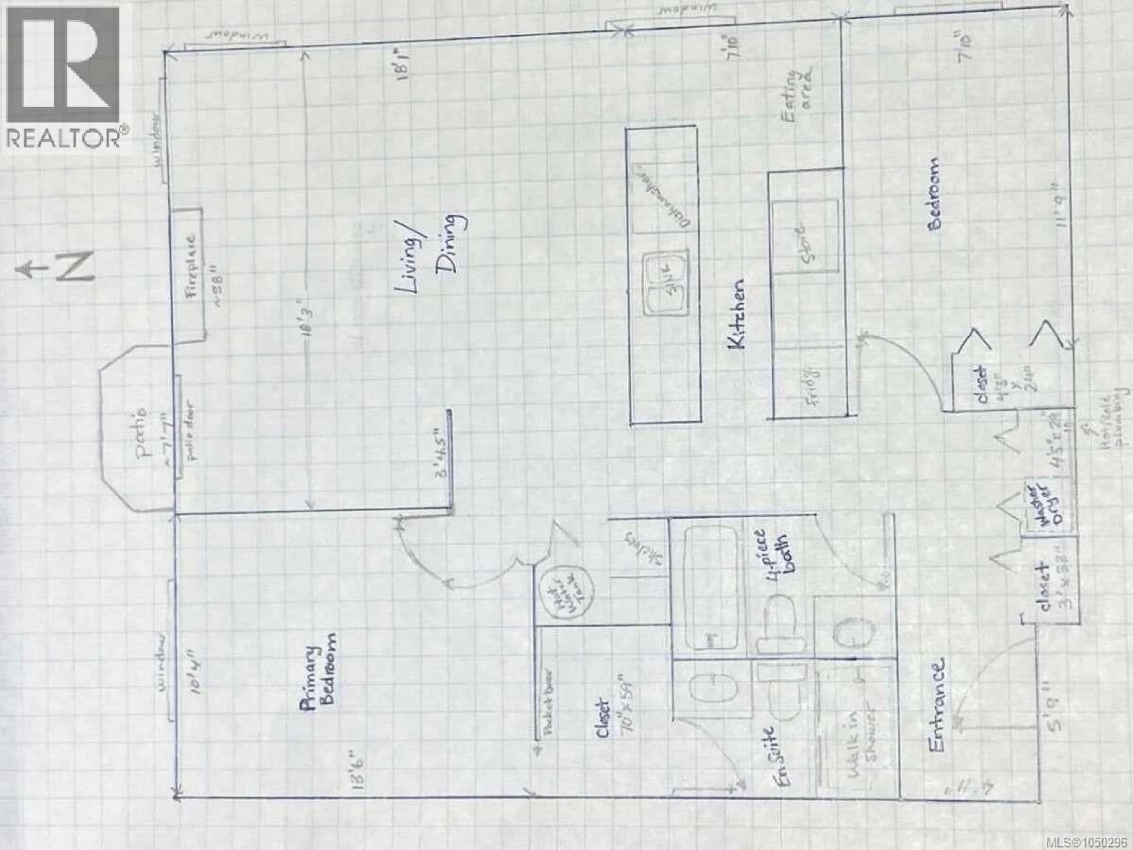 Floor plan for 402 - 1063 SOUTHGATE STREET, Victoria British Columbia V8V1V5