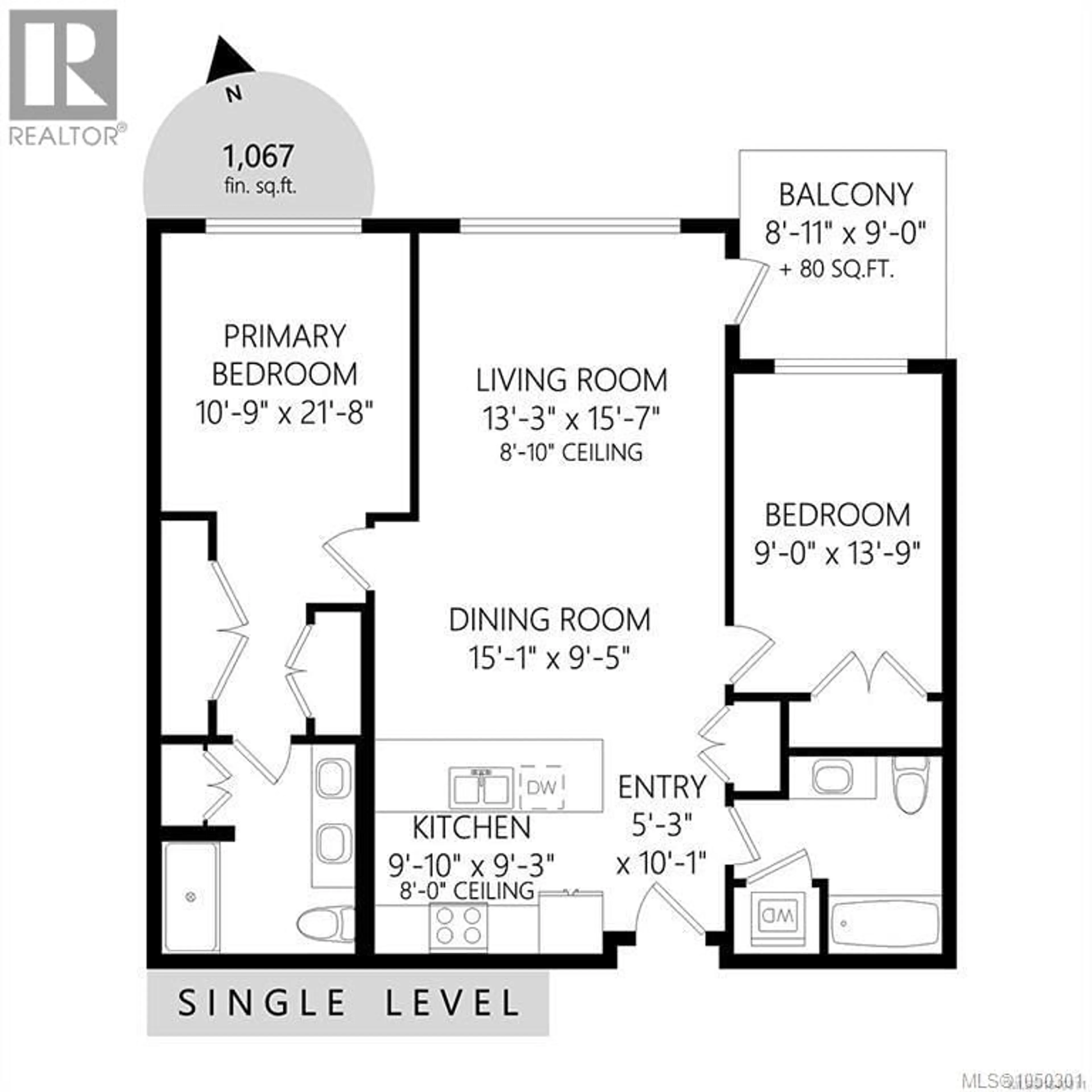 Floor plan for 303 - 300 BELMONT ROAD, Colwood British Columbia V9C1B1