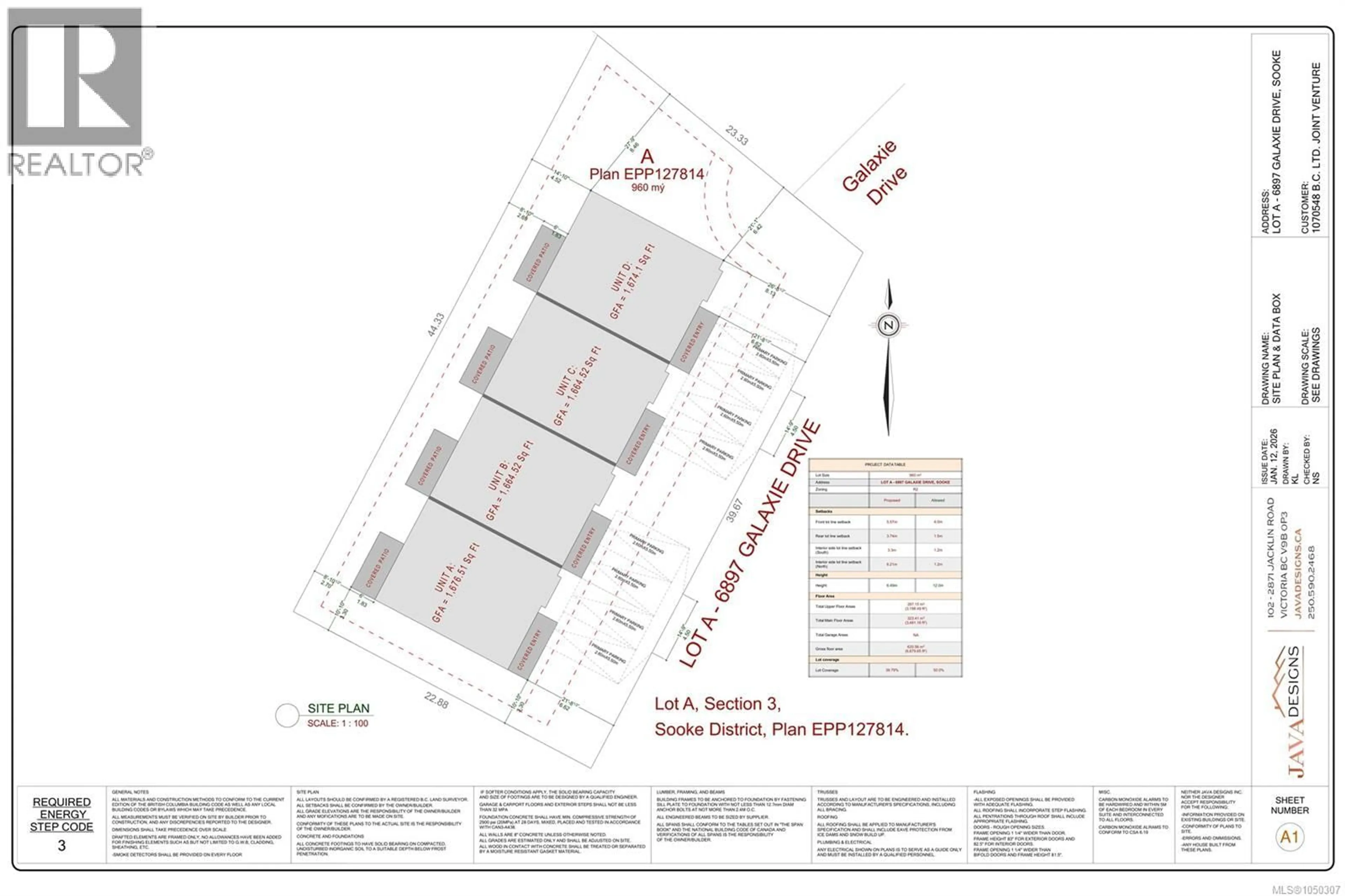 Floor plan for D - 6897 GALAXIE ROAD, Sooke British Columbia V9Z0P6