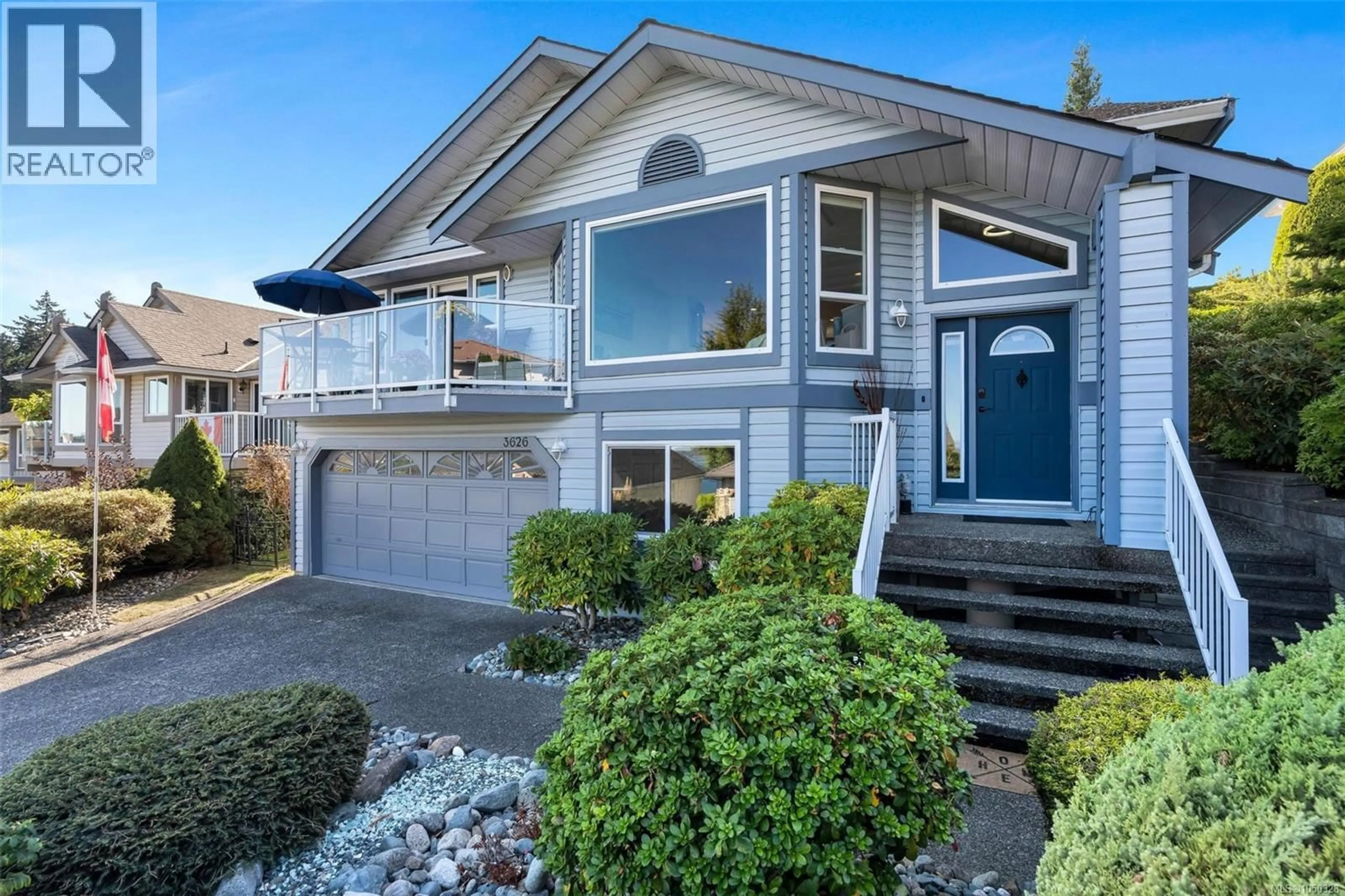Home with vinyl exterior material, street for 3626 PANORAMA RIDGE, Cobble Hill British Columbia V0R1L1