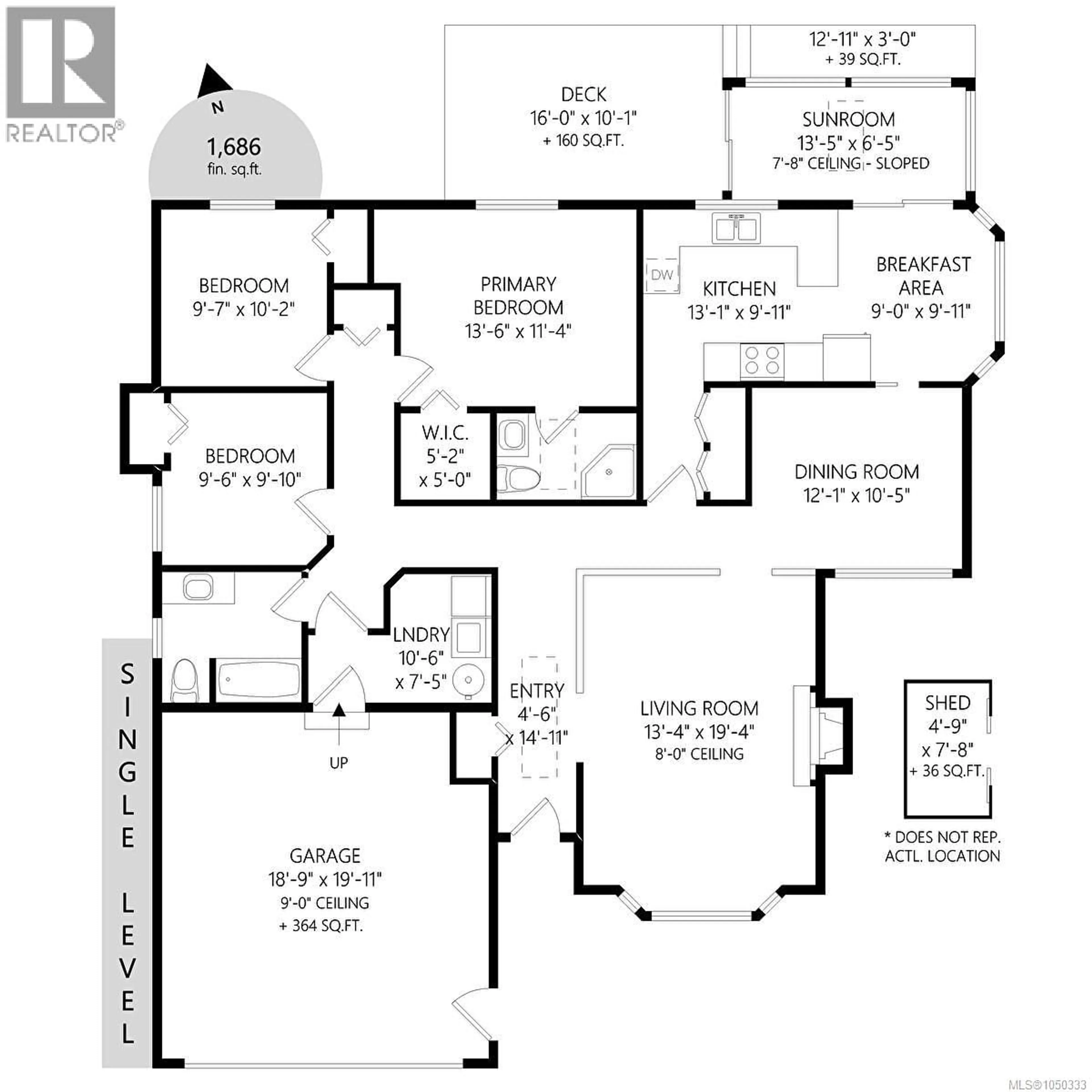 Floor plan for 2128 COLINWOOD ROAD, Sidney British Columbia V8L4H5