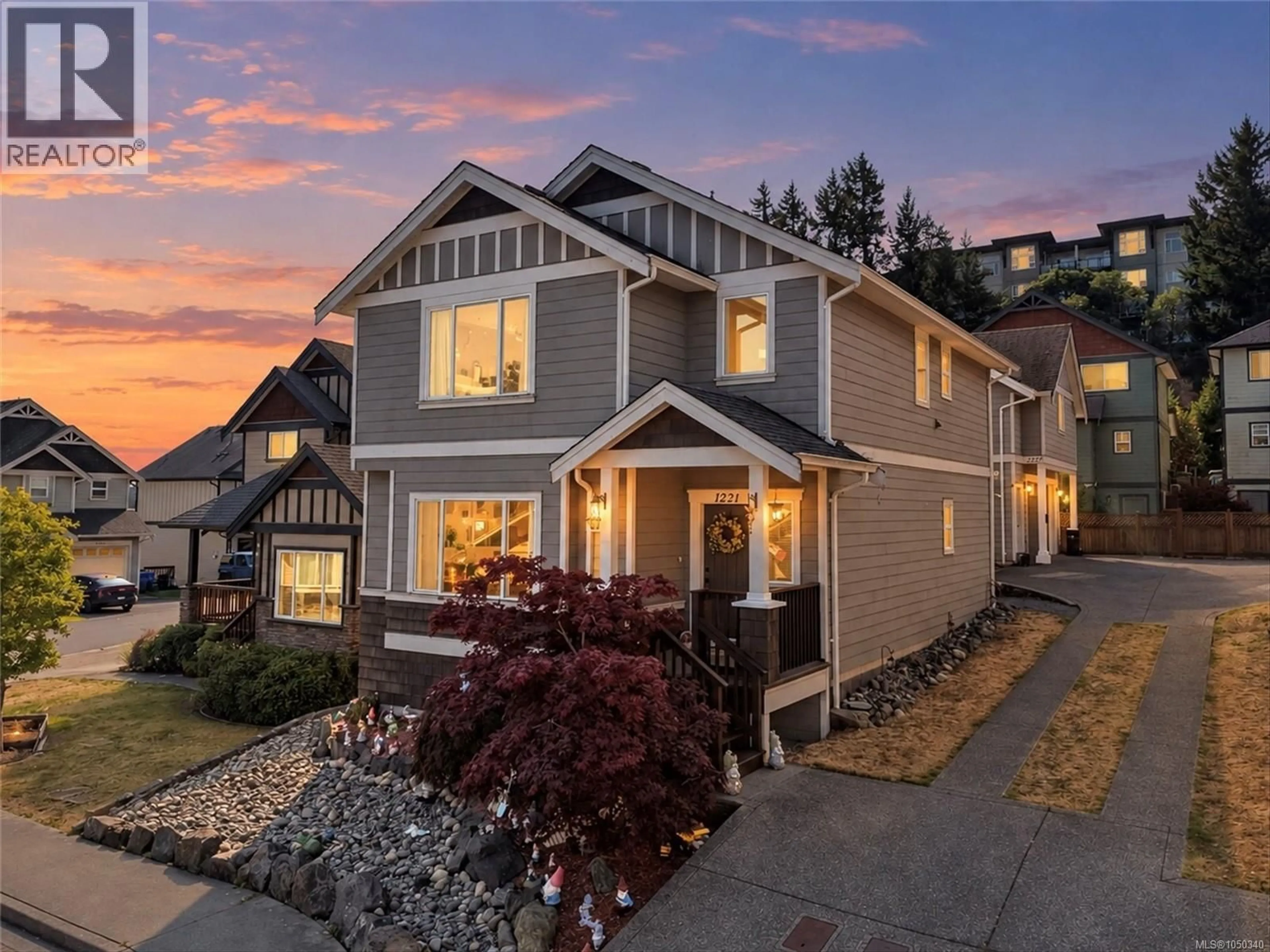 Home with vinyl exterior material, street for 1221 FRESHWATER CRESCENT, Langford British Columbia V9B0L9