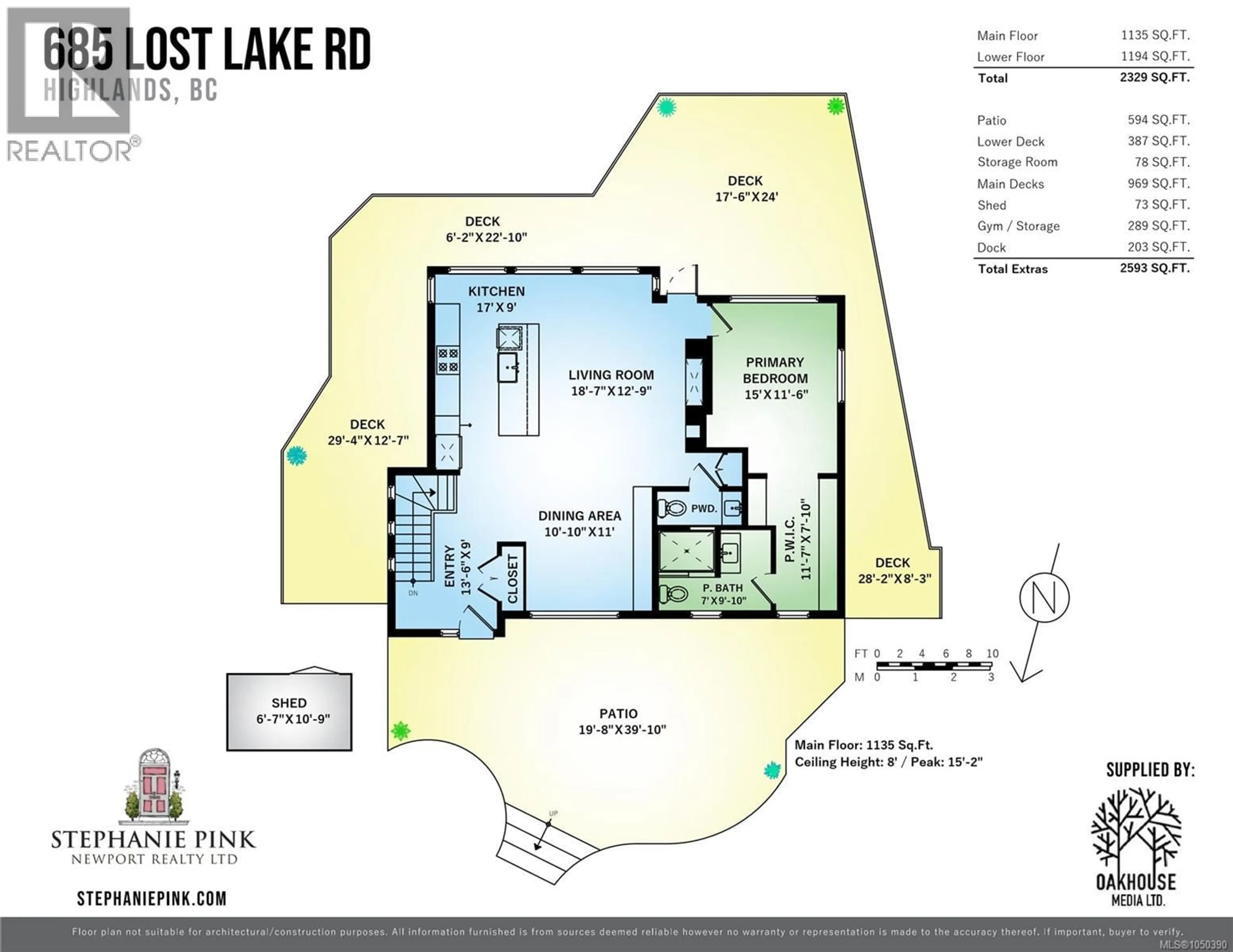 Floor plan for 685 LOST LAKE ROAD, Highlands British Columbia V9B6E3