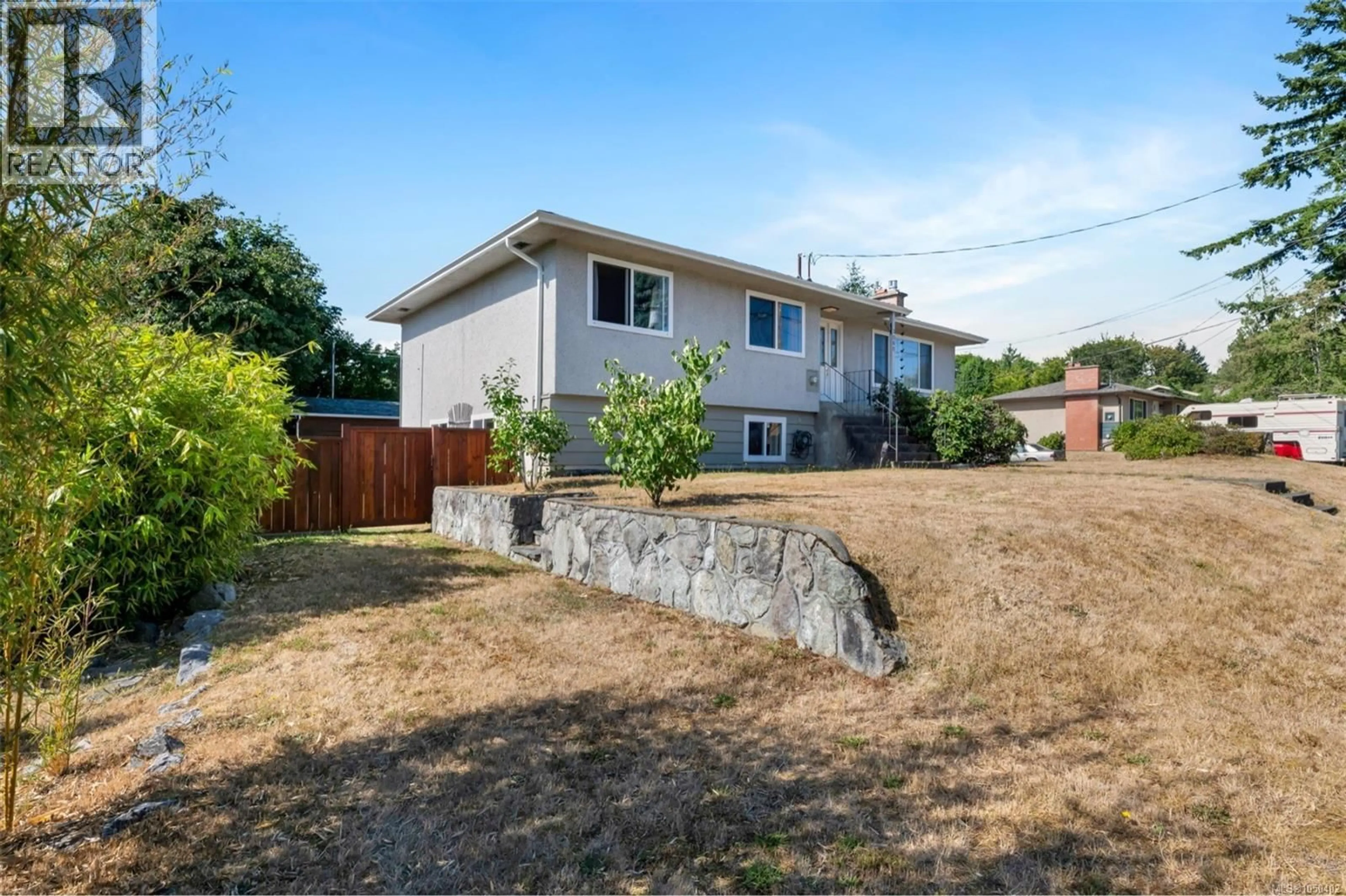 A pic from outside/outdoor area/front of a property/back of a property/a pic from drone, street for 3060 GEORGE STREET, Duncan British Columbia V9L2B2