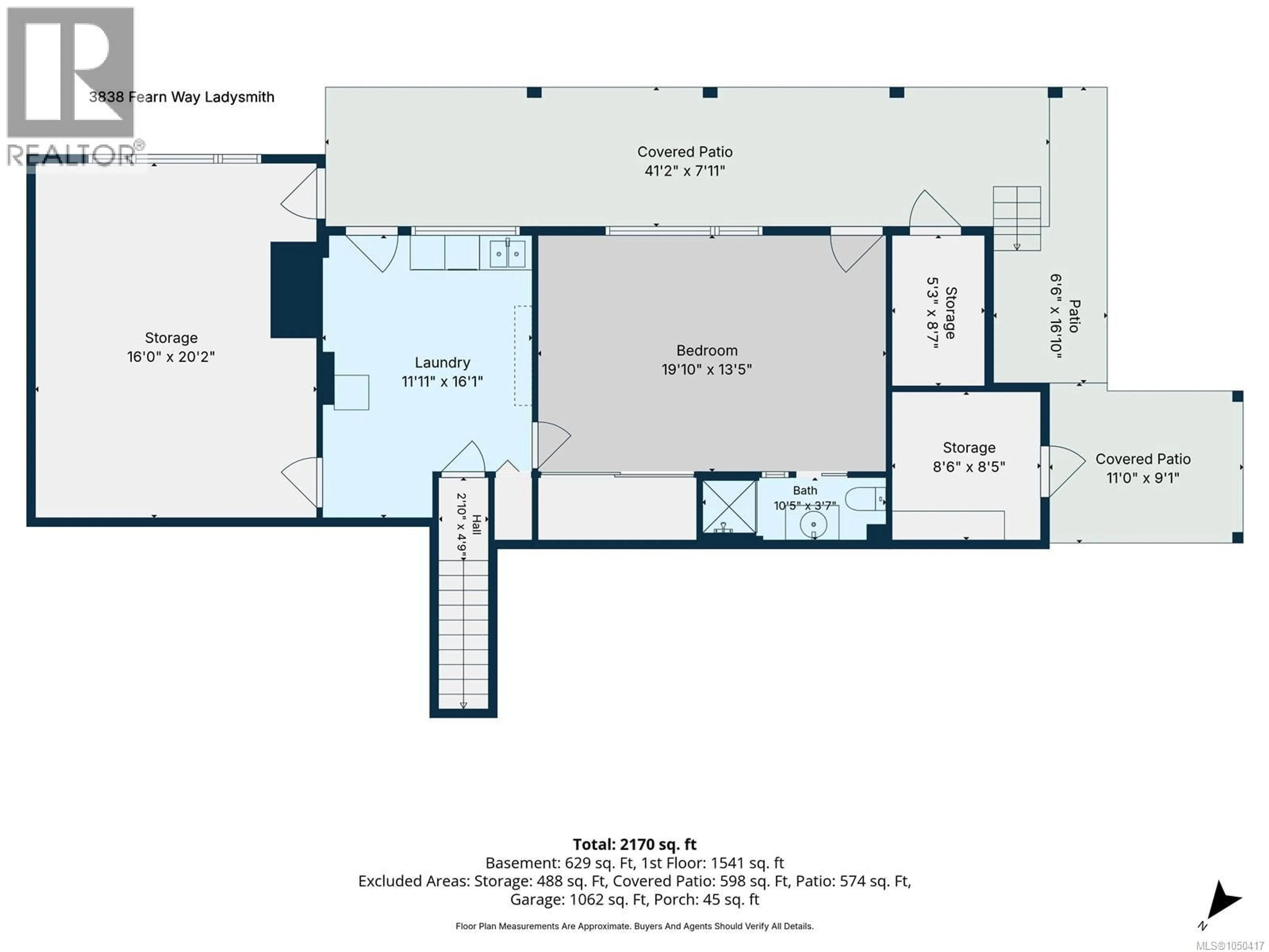 Floor plan for 3838 FEARN WAY, Ladysmith British Columbia V9G1K7