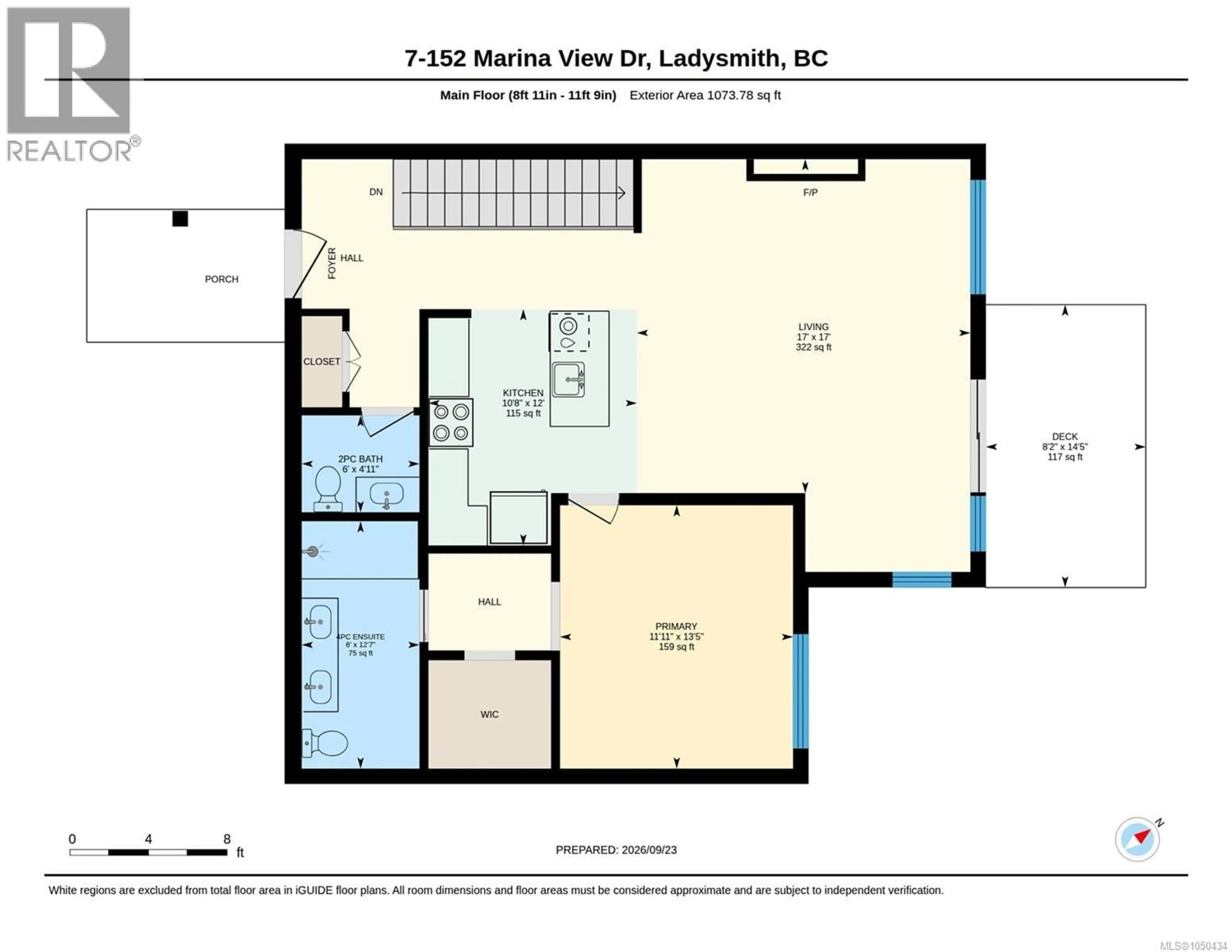 Floor plan for 7 - 152 MARINA VIEW DRIVE, Ladysmith British Columbia V9G1K4