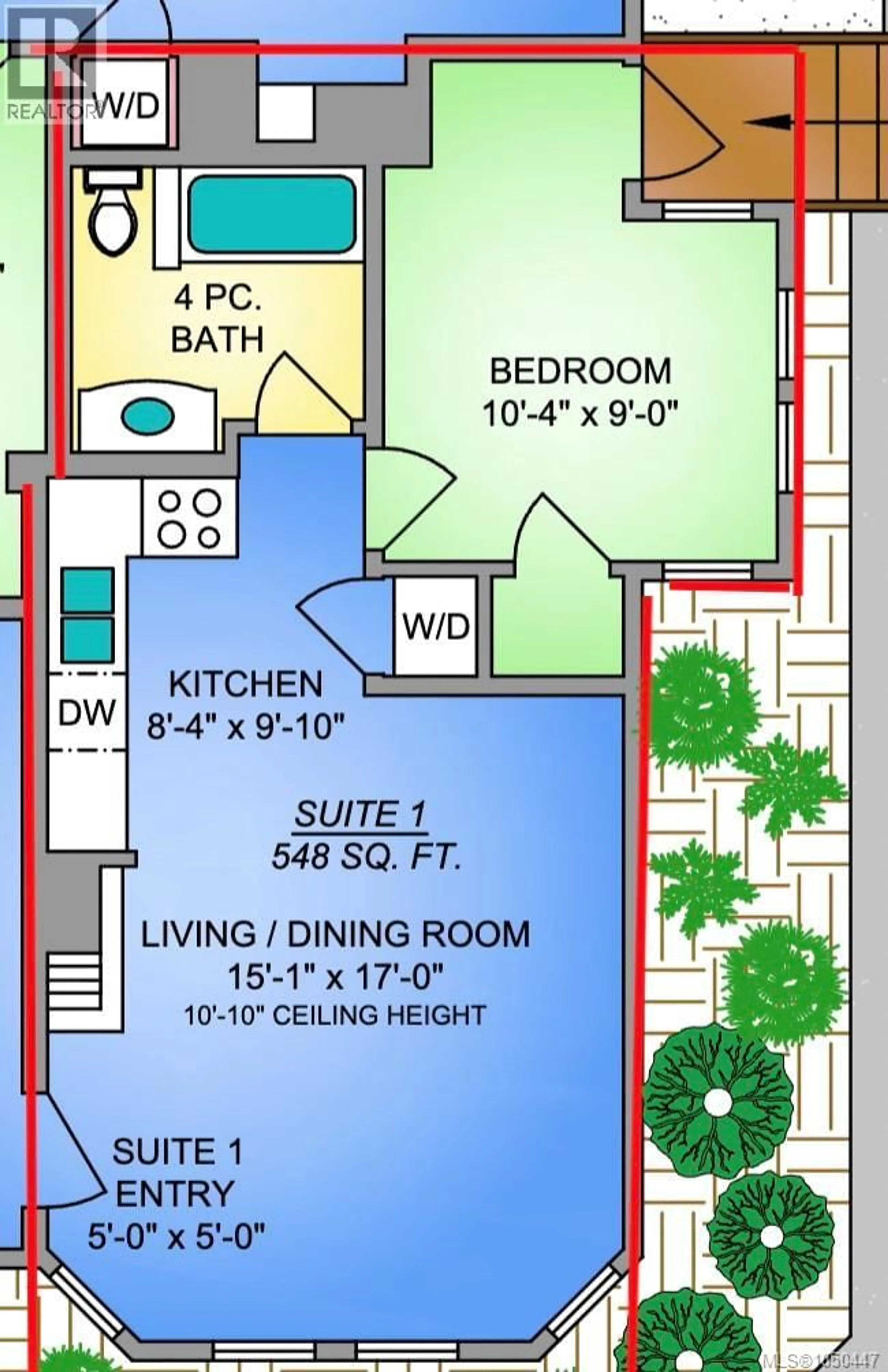 Floor plan for 737 VANCOUVER STREET, Victoria British Columbia V8V3V4