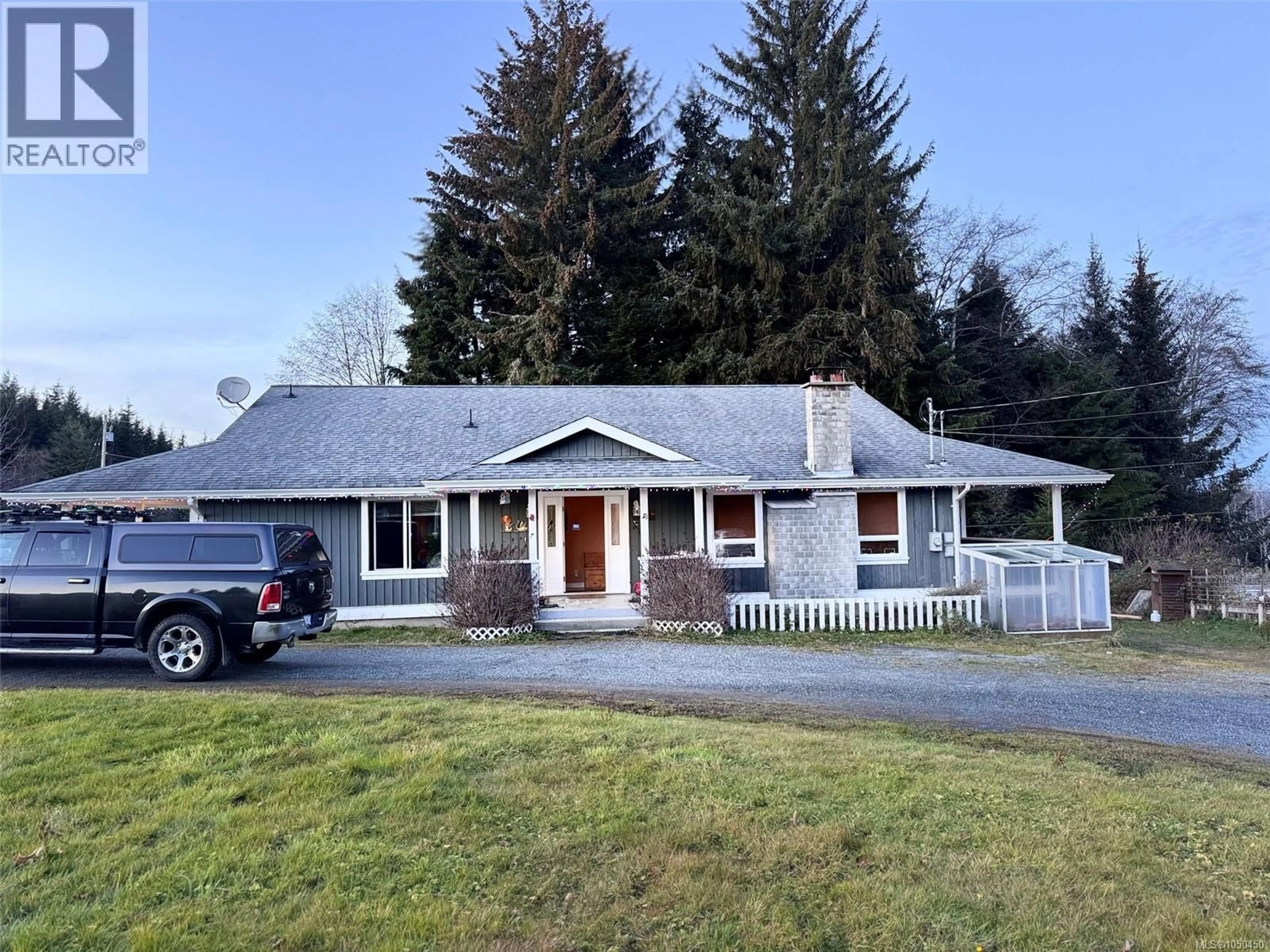 A pic from outside/outdoor area/front of a property/back of a property/a pic from drone, street for 210 POPLAR ROAD, Alert Bay British Columbia V0N1A0