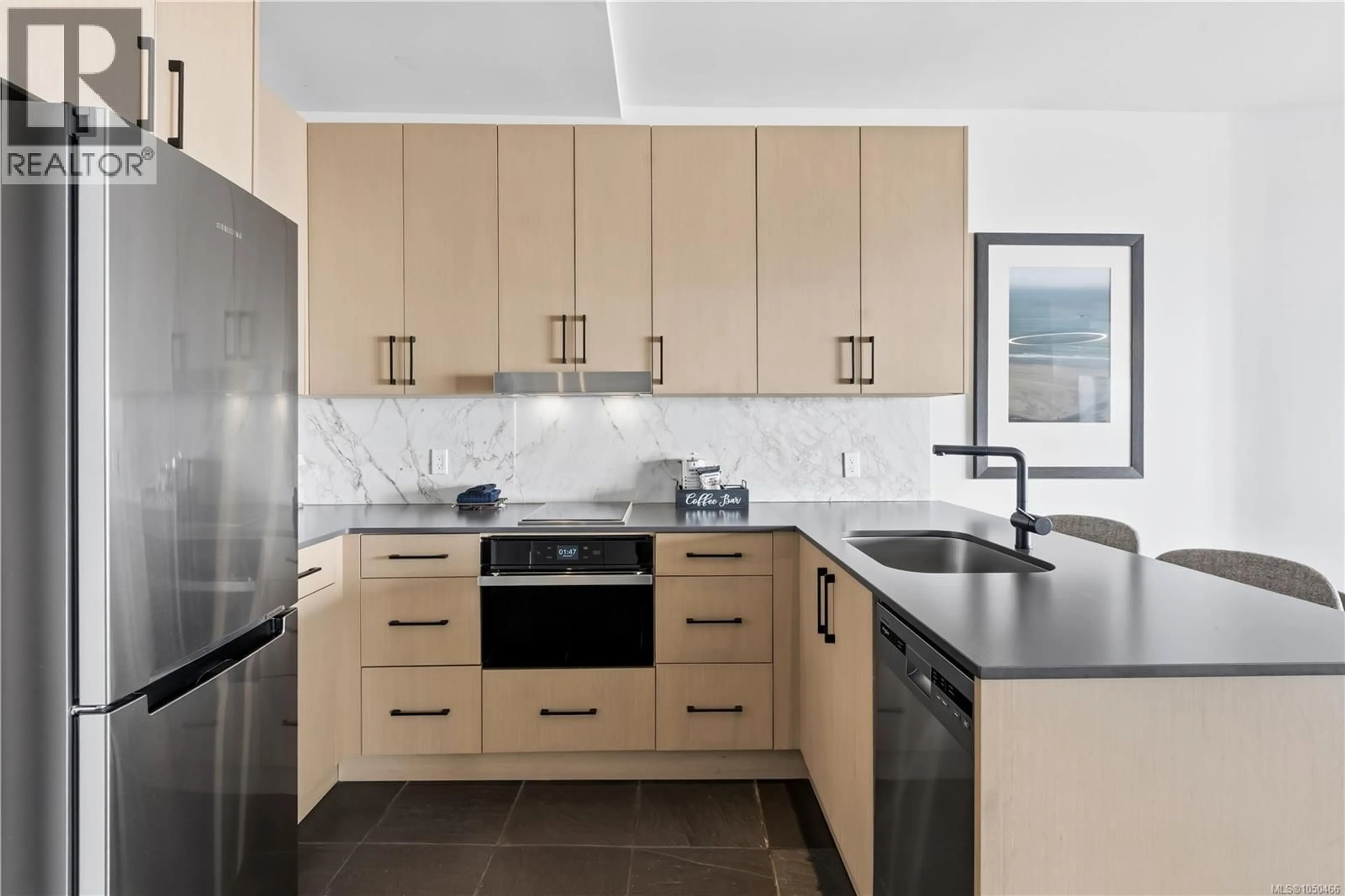 Standard kitchen, ceramic/tile floor for 315 - 596 MARINE DRIVE, Ucluelet British Columbia V0R3A0