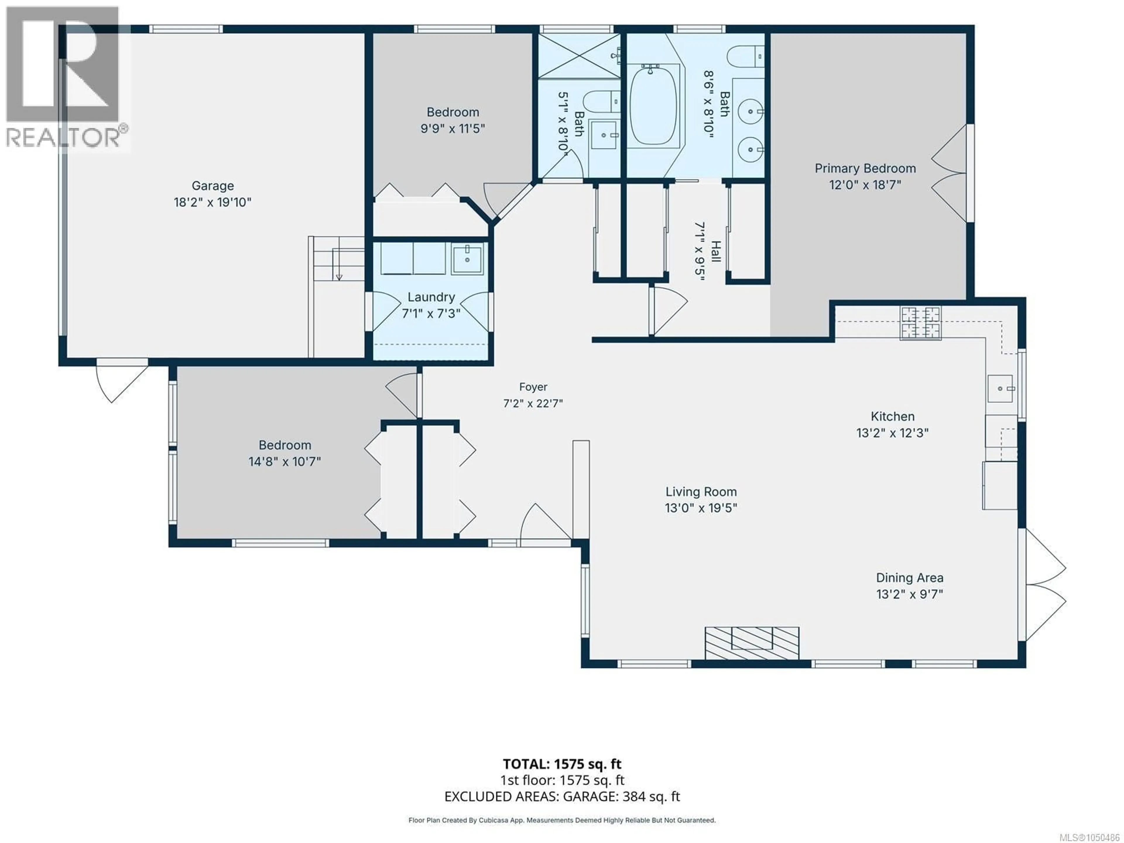 Floor plan for 3490 MONTEREY DRIVE, Nanaimo British Columbia V9T6T2