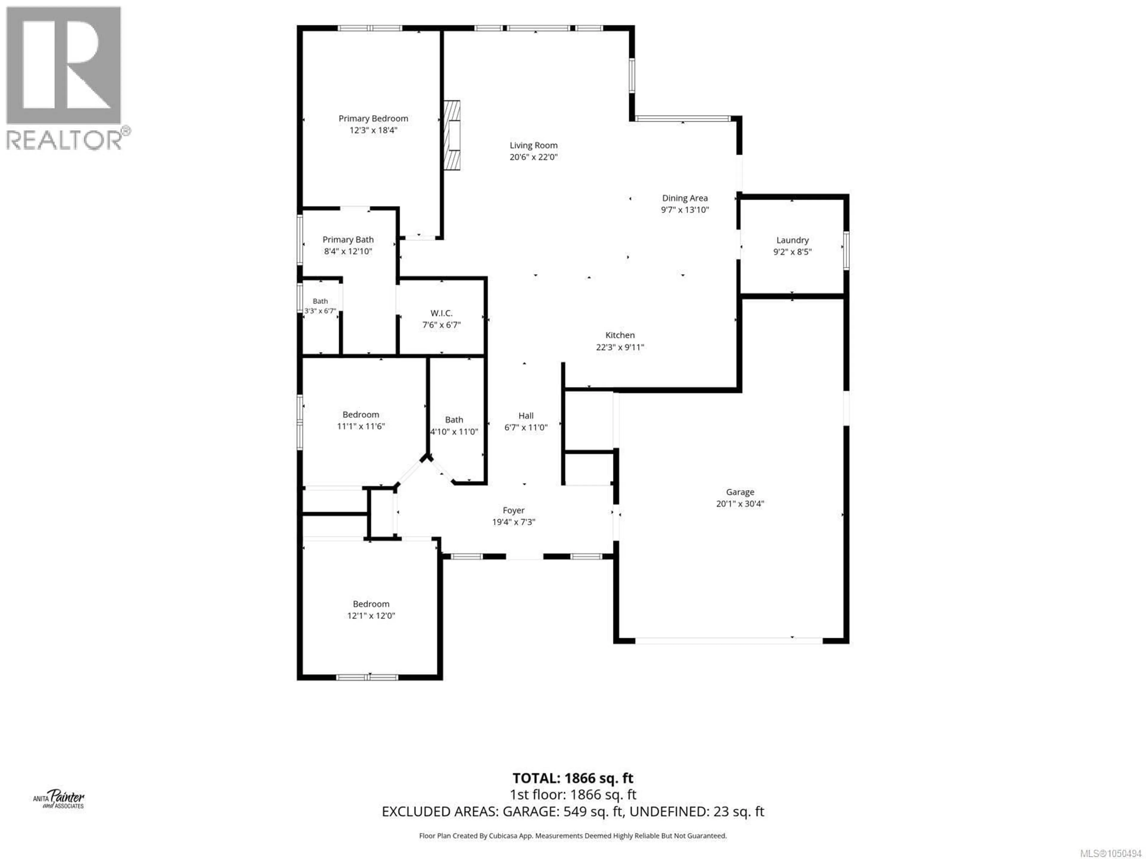 Floor plan for 711 SALAL STREET, Campbell River British Columbia V9H0E3