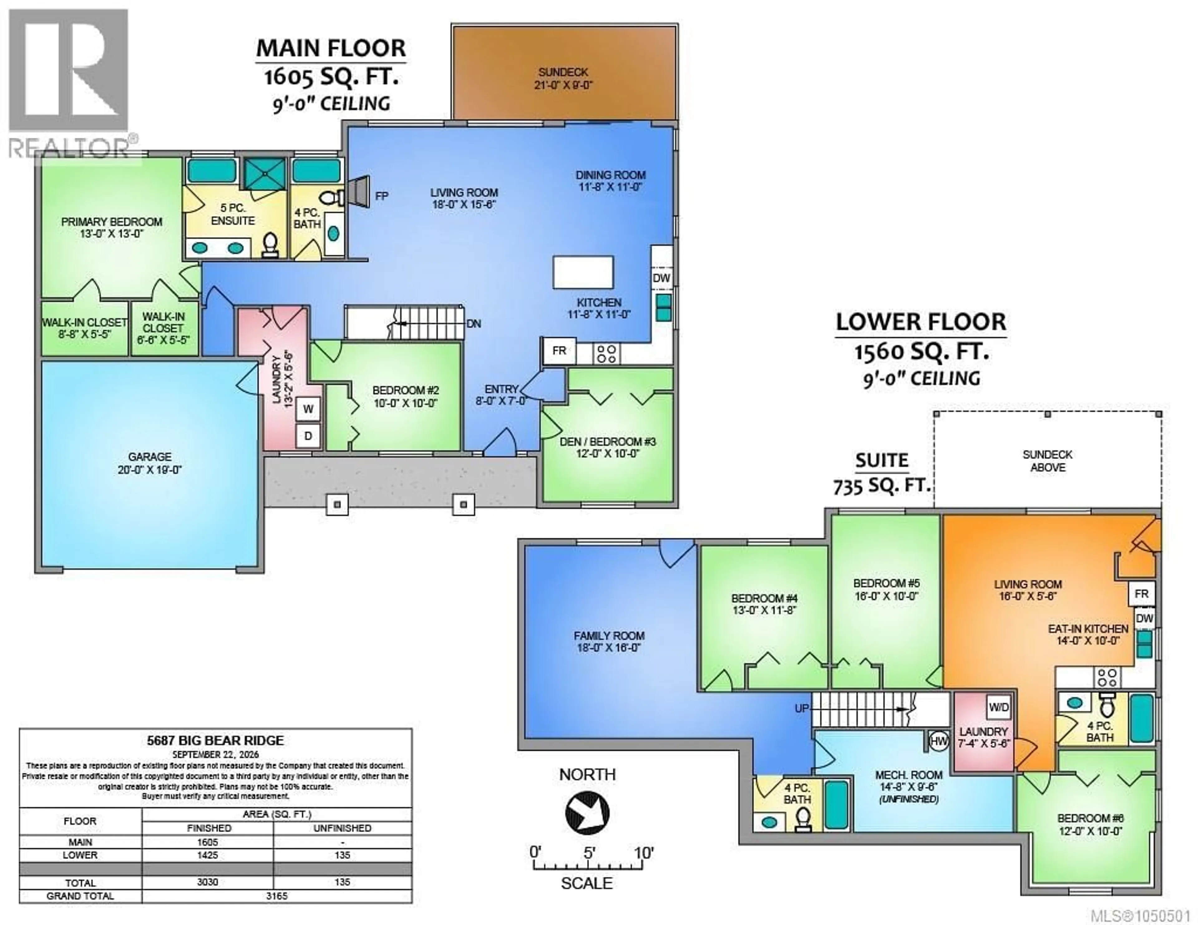 Floor plan for 5687 BIG BEAR RIDGE, Nanaimo British Columbia V9T2K3
