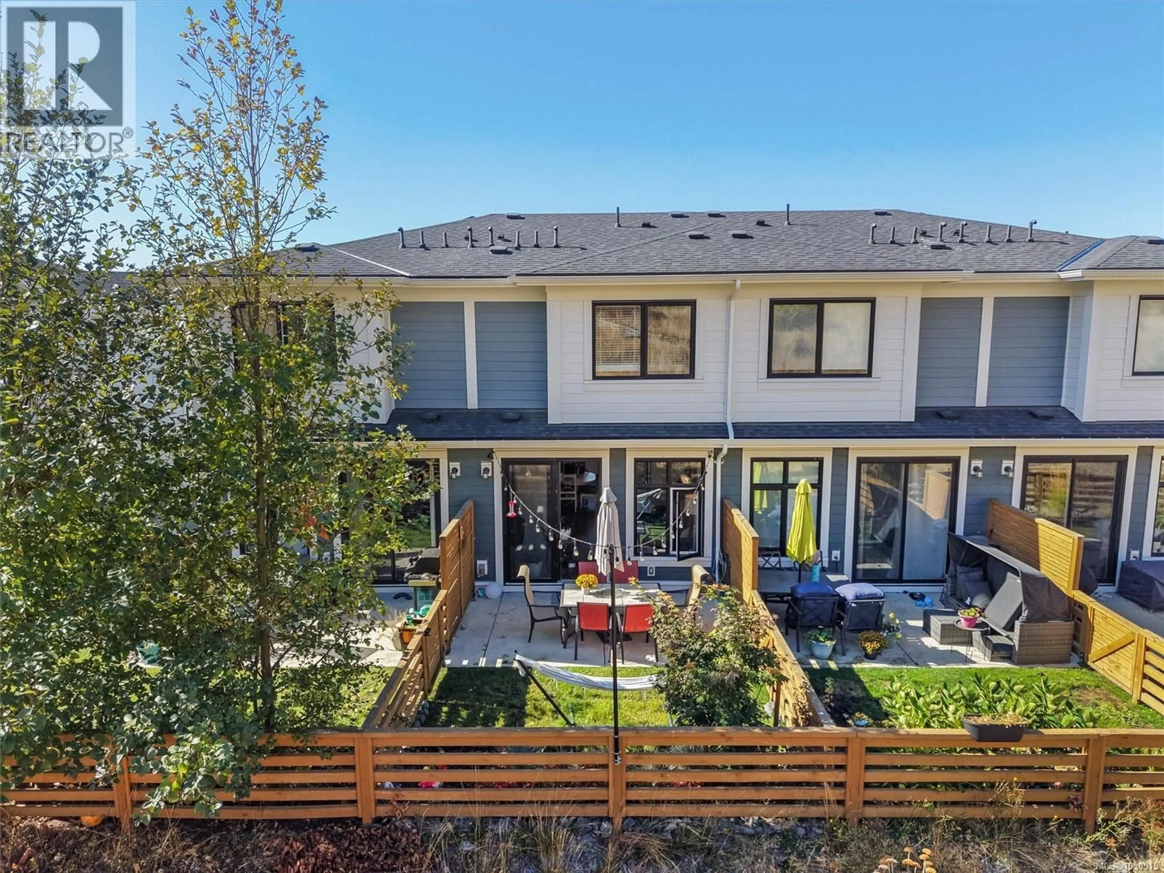 A pic from outside/outdoor area/front of a property/back of a property/a pic from drone, unknown for 38 - 255 CASPIAN DRIVE, Colwood British Columbia V9C0R9