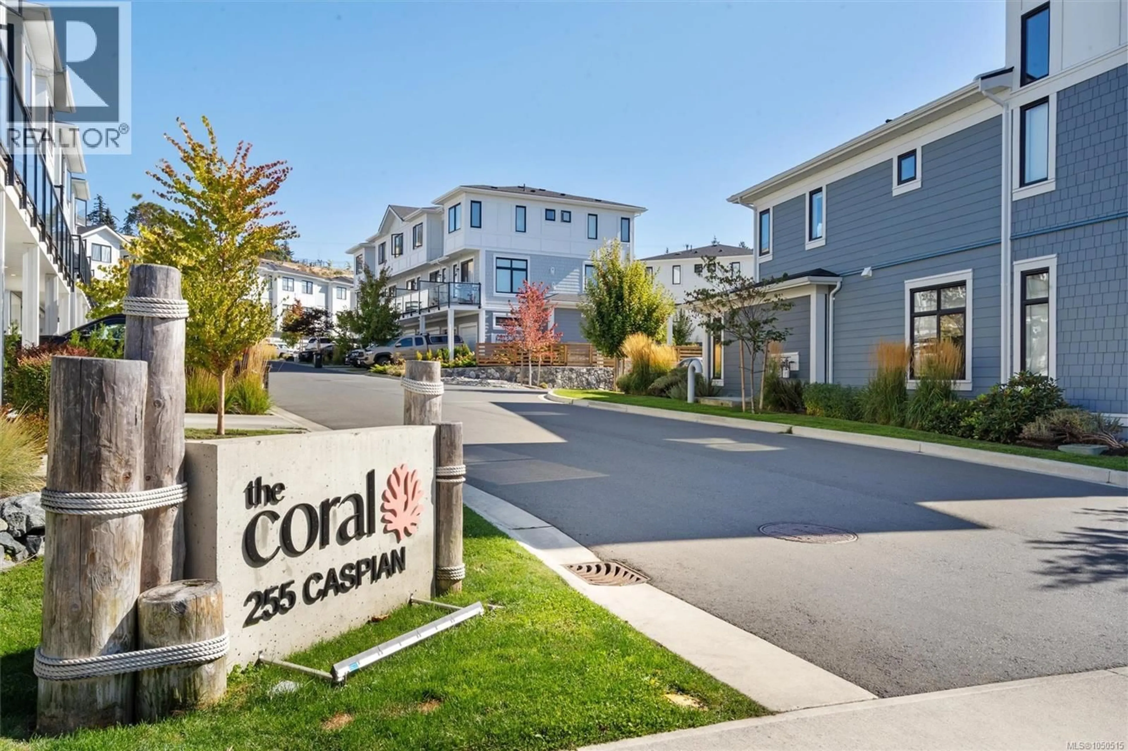 Home with vinyl exterior material, street for 38 - 255 CASPIAN DRIVE, Colwood British Columbia V9C0R9