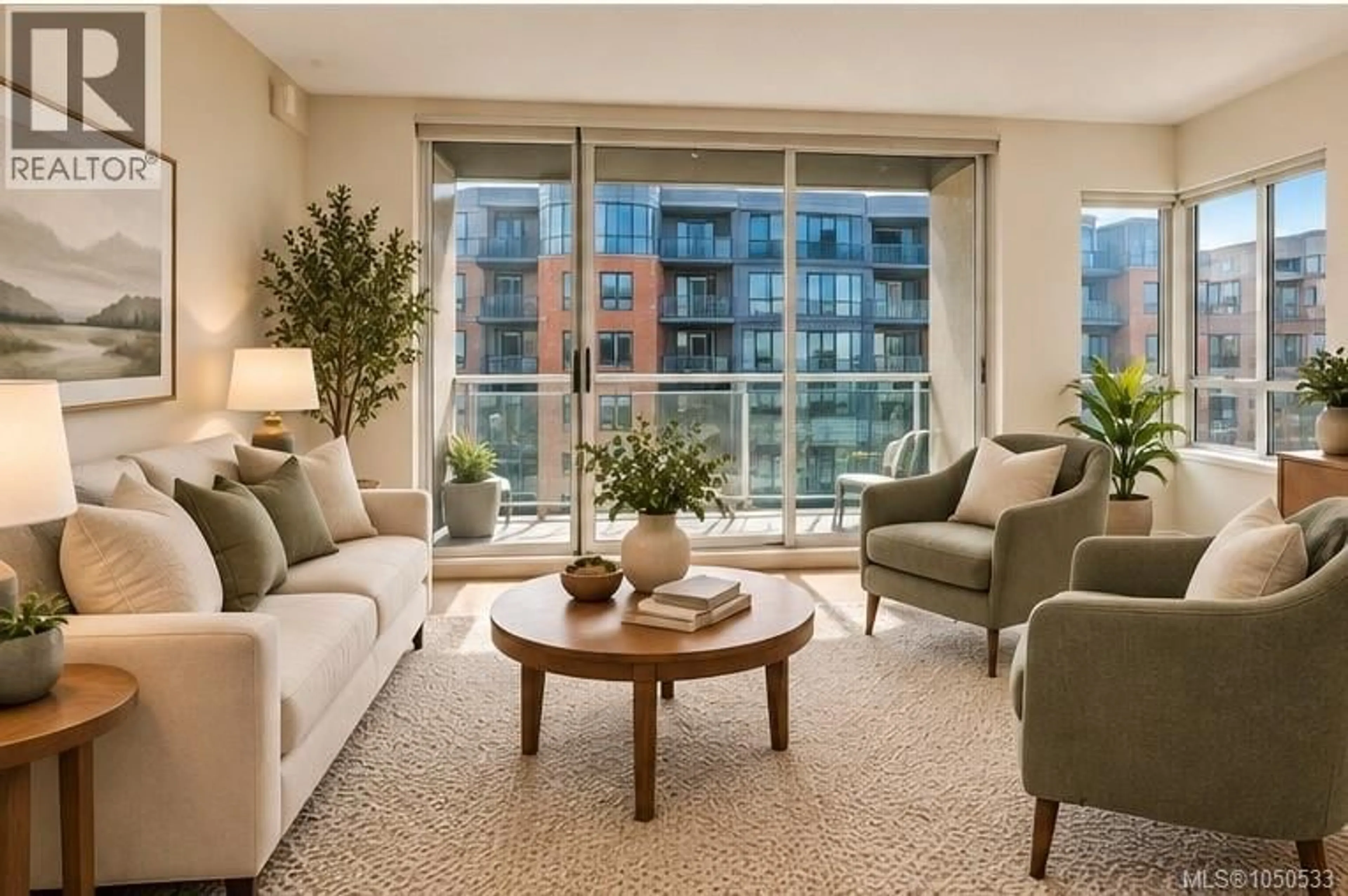 Living room with furniture, unknown for 801 - 1020 VIEW STREET, Victoria British Columbia V8V4Y4