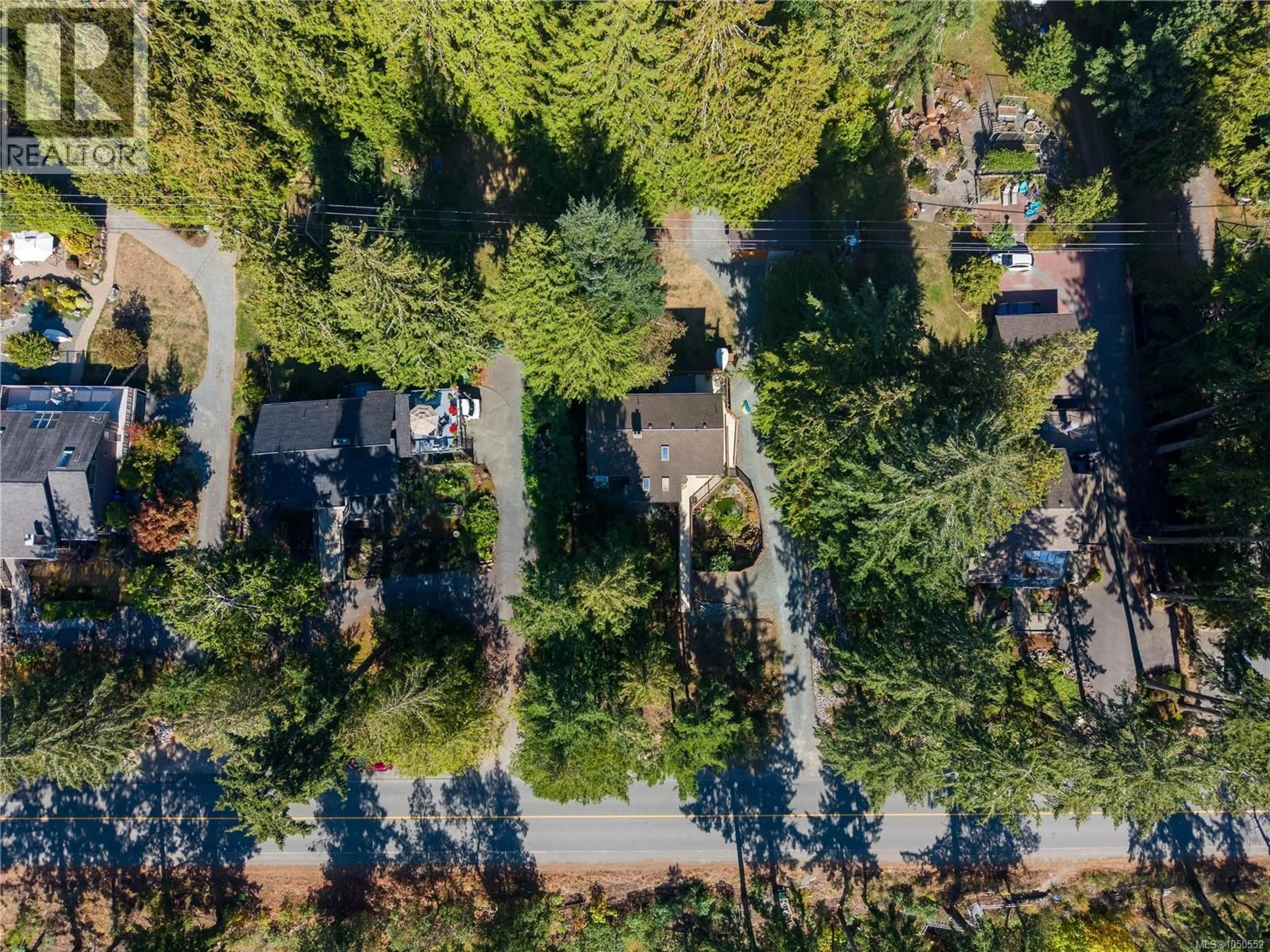 A pic from outside/outdoor area/front of a property/back of a property/a pic from drone, forest/trees view for 4845 BRENTON PAGE ROAD, Ladysmith British Columbia V9G1J6
