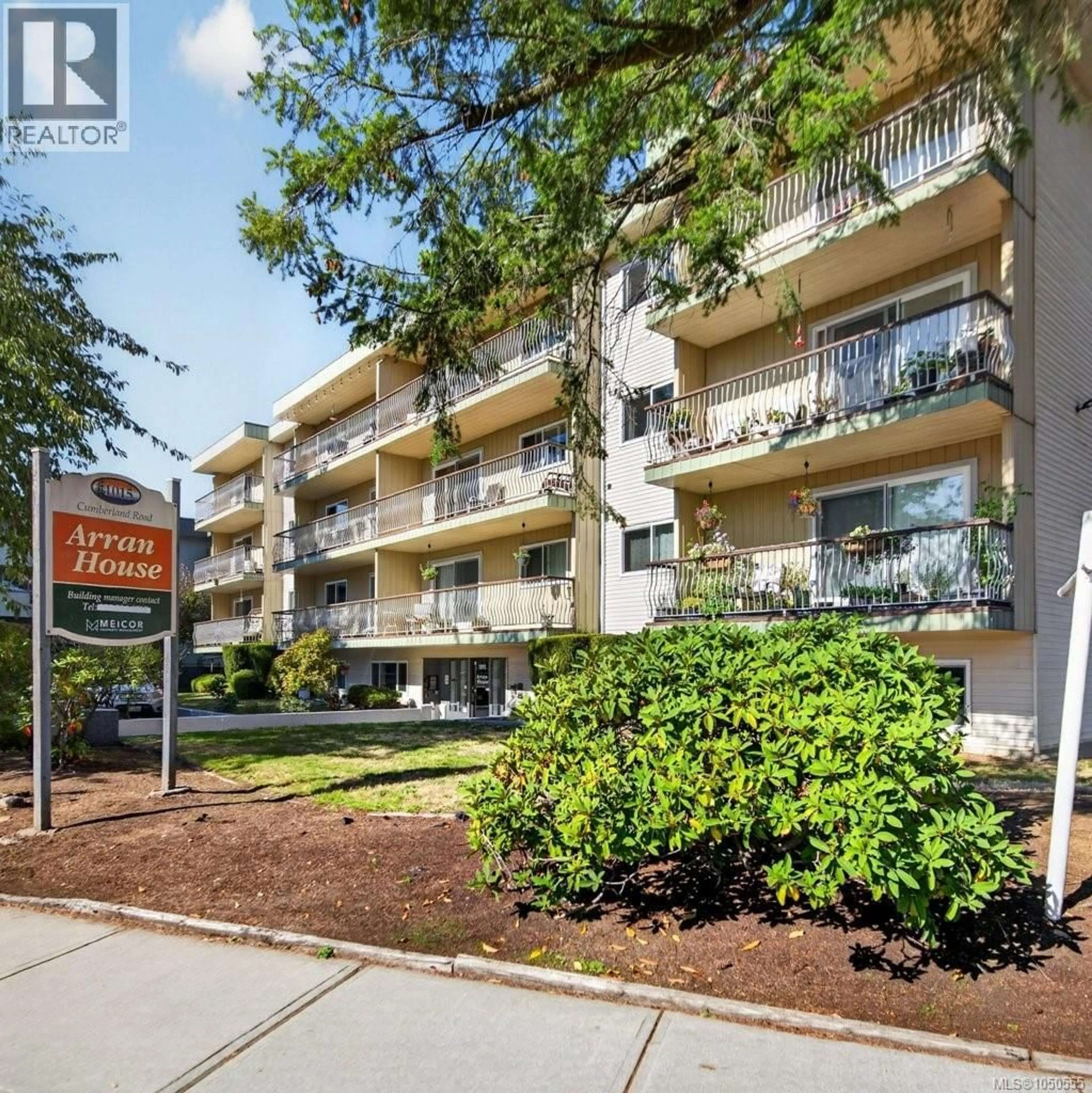 Patio, street for 212 - 1015 CUMBERLAND ROAD, Courtenay British Columbia V9N2E7