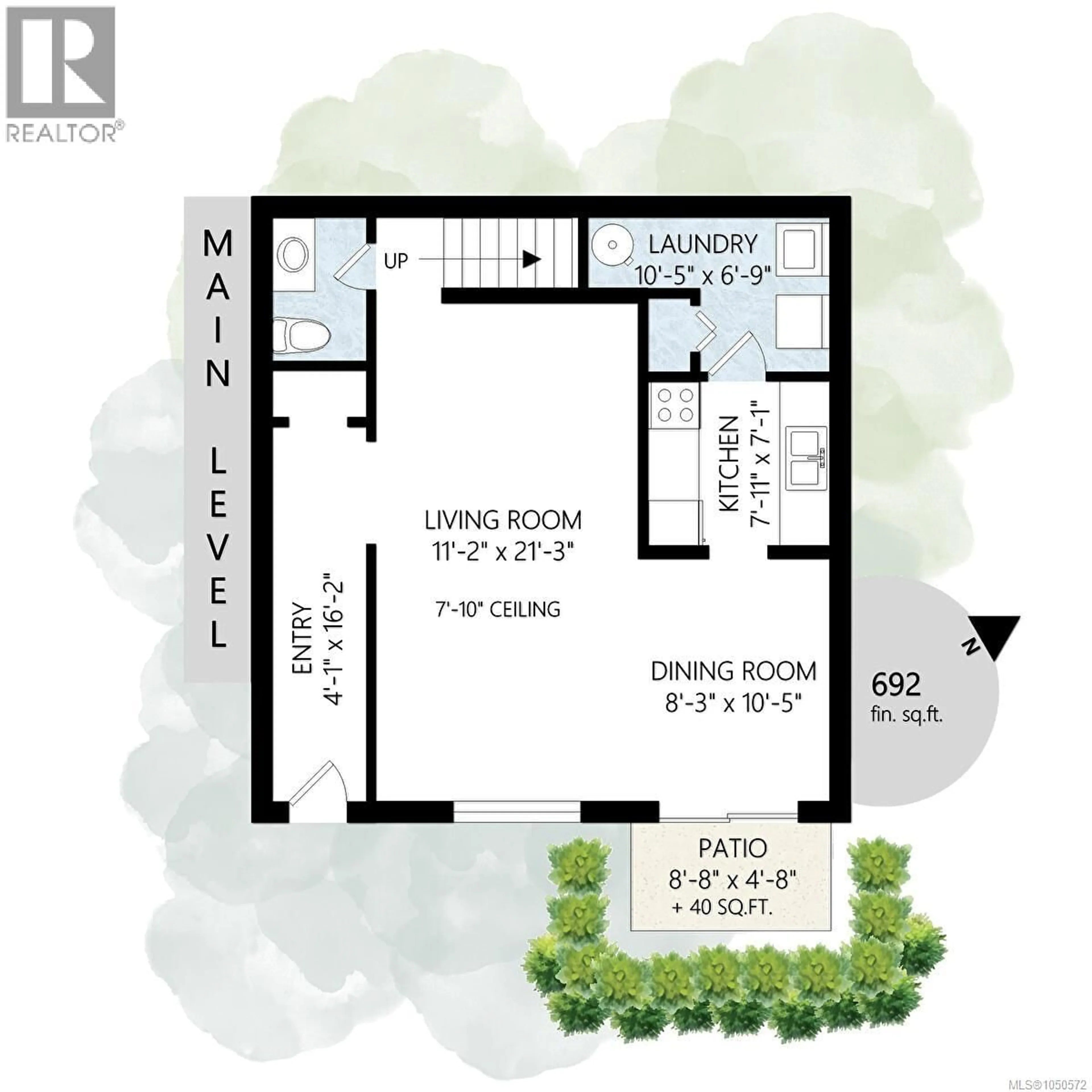 Floor plan for 43 - 840 CRAIGFLOWER ROAD, Esquimalt British Columbia V9A2X1