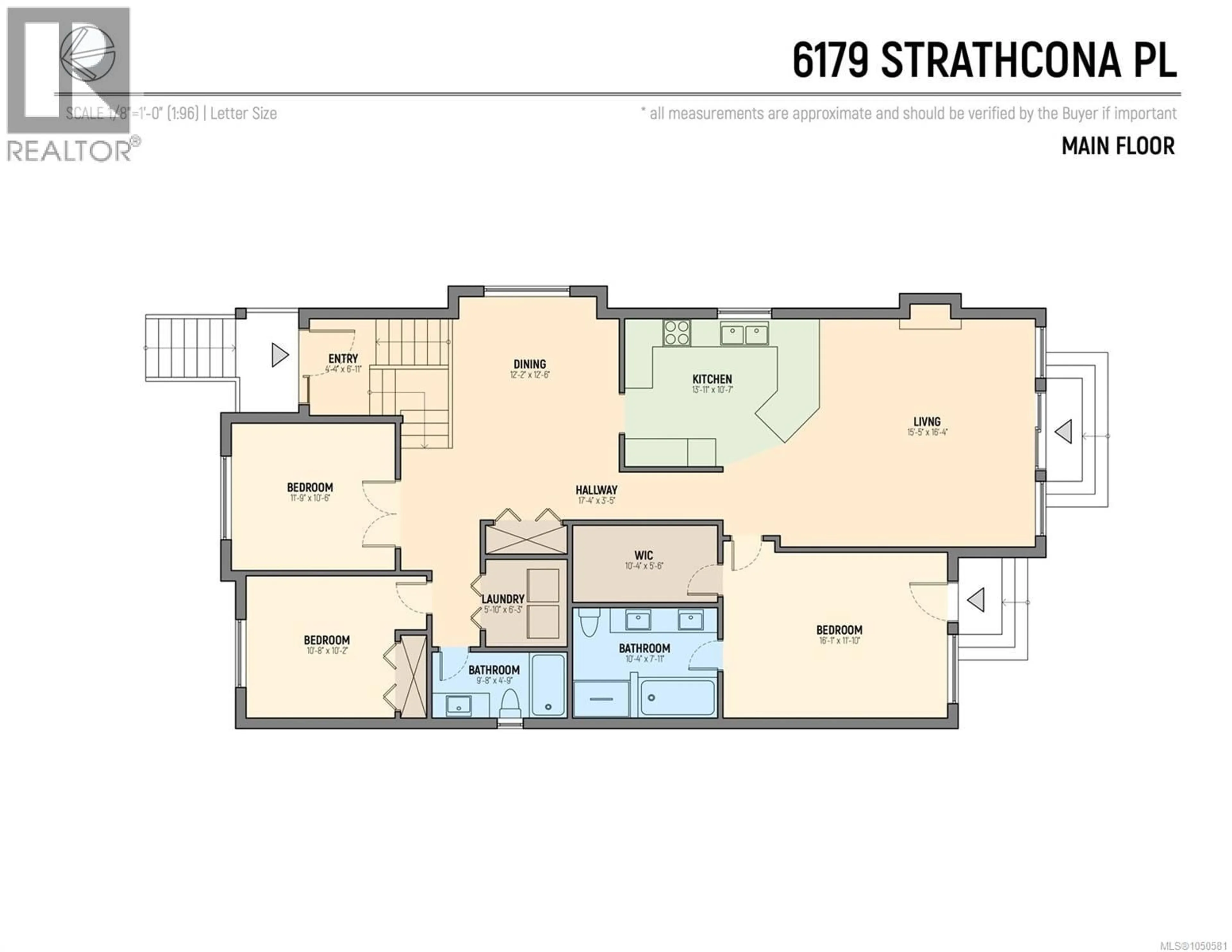Floor plan for 6179 STRATHCONA PLACE, Nanaimo British Columbia V9T0A1