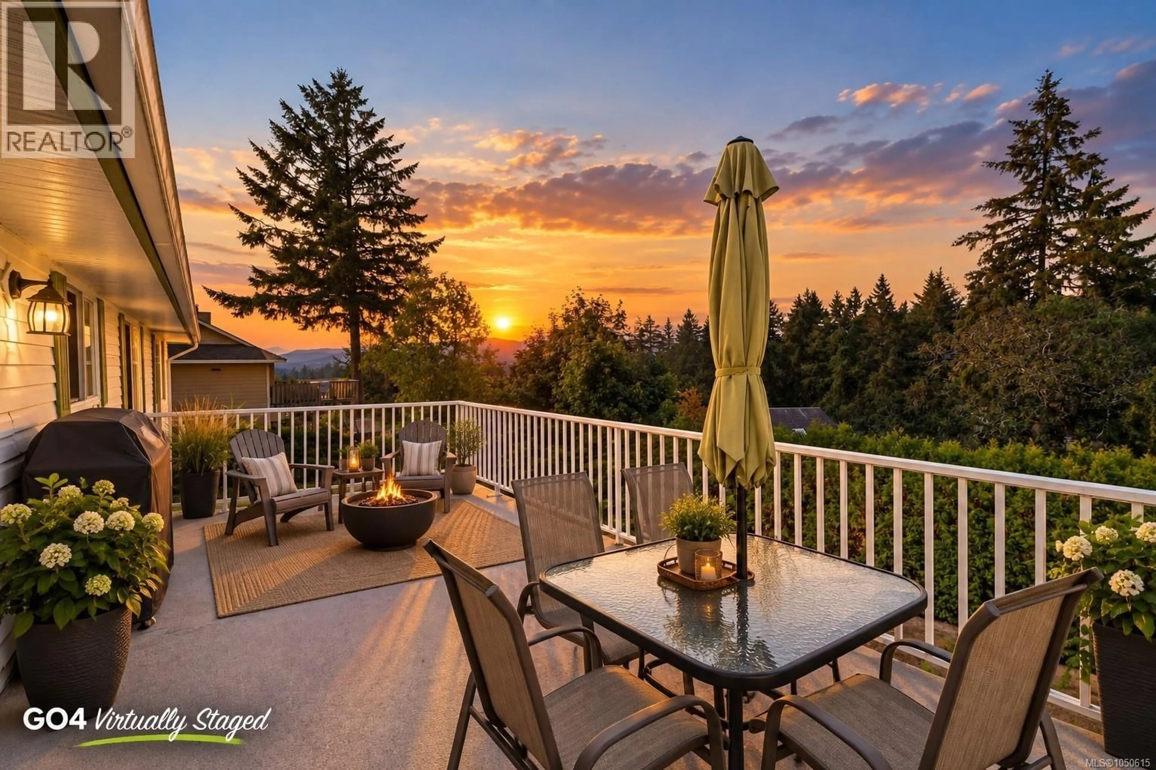 Patio, mountain view for 1487 THOMSON TERRACE, Duncan British Columbia V9L5P9
