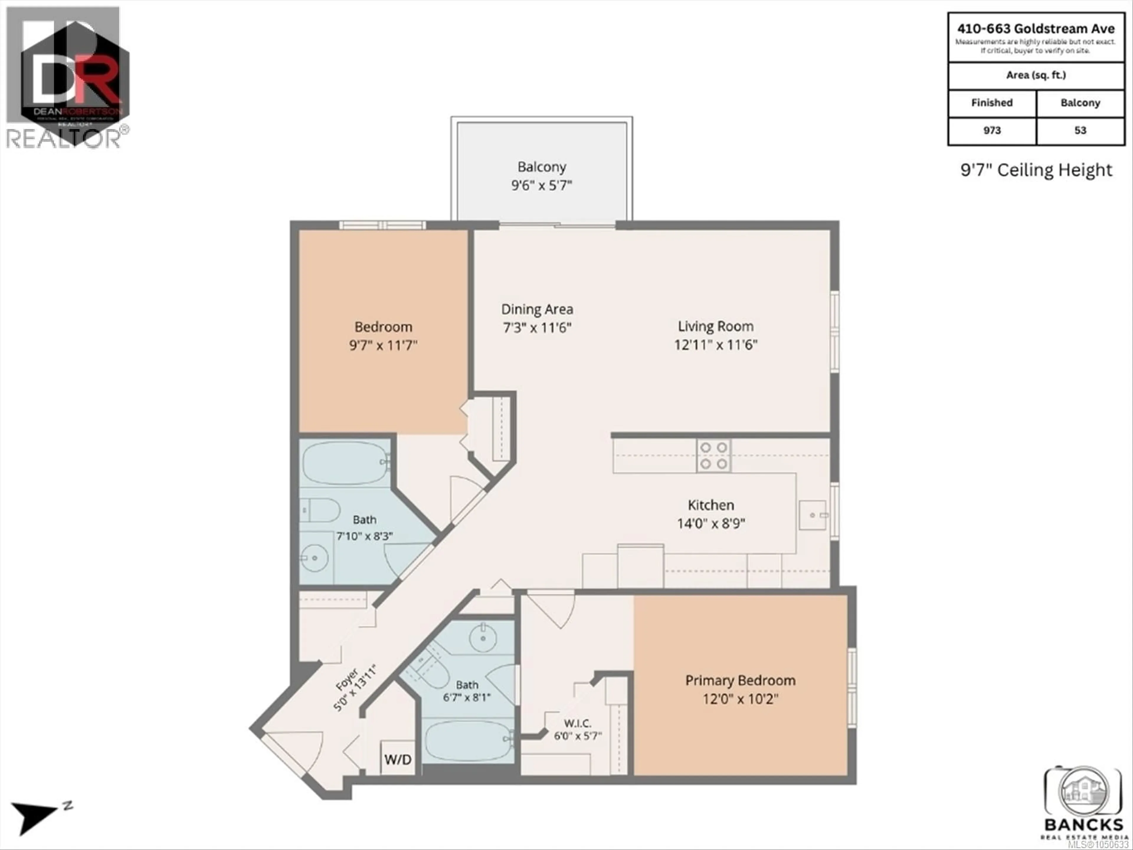 Floor plan for 410 - 663 GOLDSTREAM AVENUE, Langford British Columbia V9B2W8