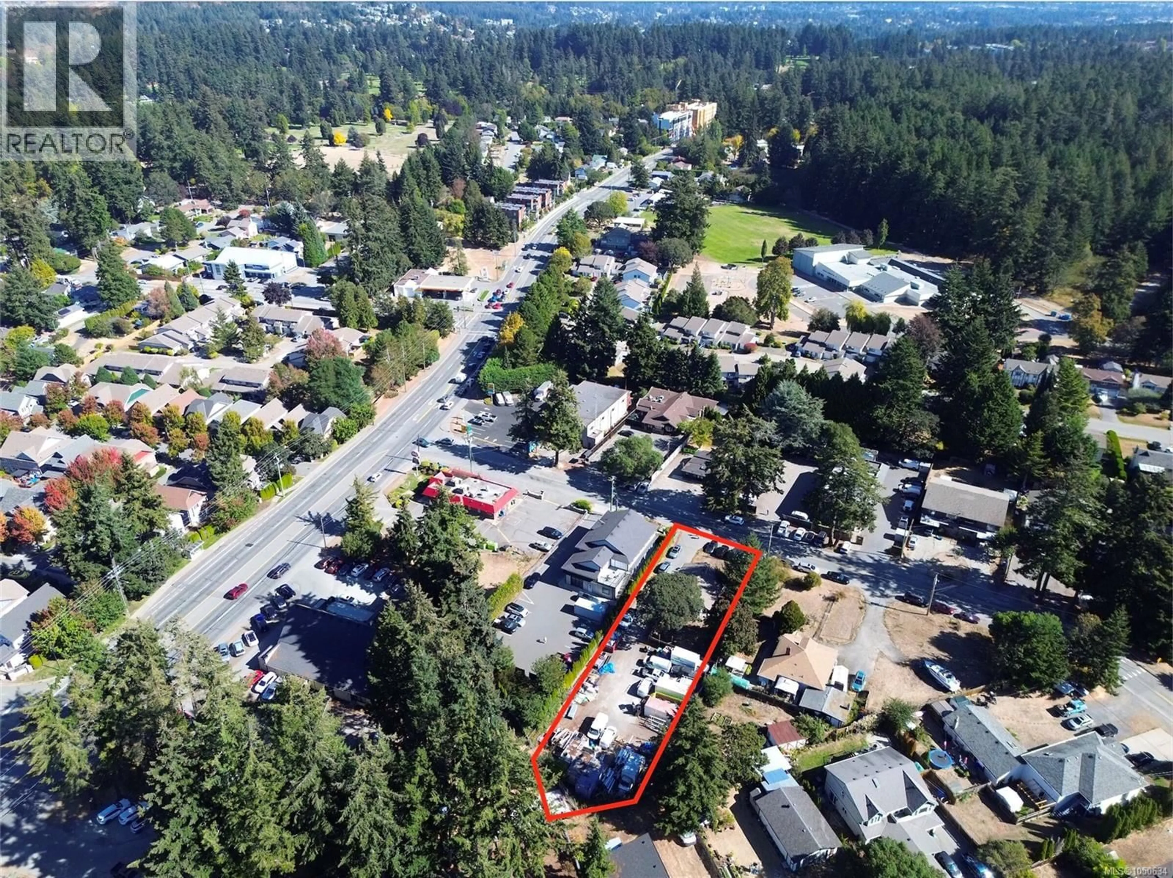A pic from outside/outdoor area/front of a property/back of a property/a pic from drone, unknown for 589 LEDSHAM ROAD, Colwood British Columbia V9C1J9