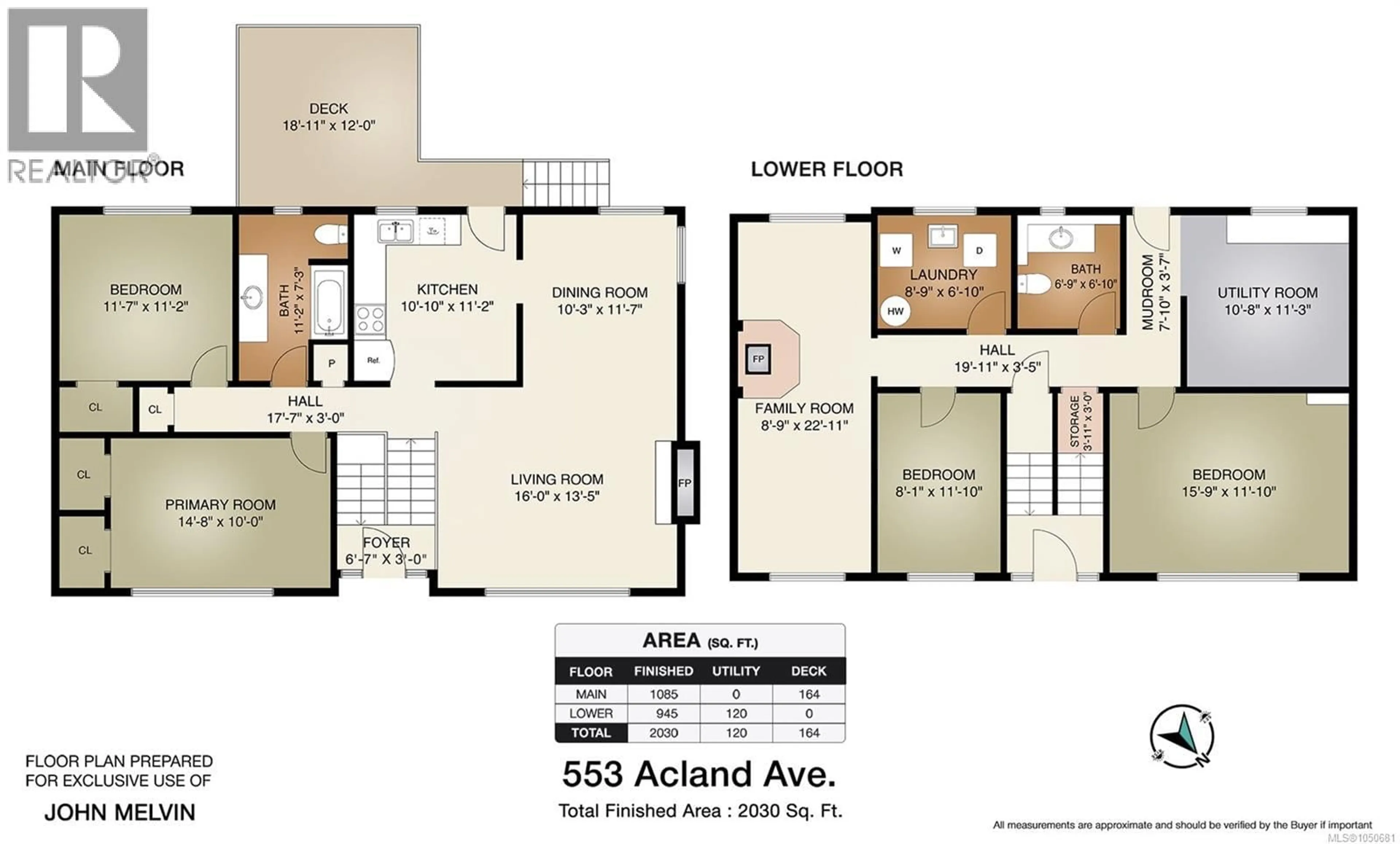 Floor plan for 553 ACLAND AVENUE, Colwood British Columbia V9C2N5