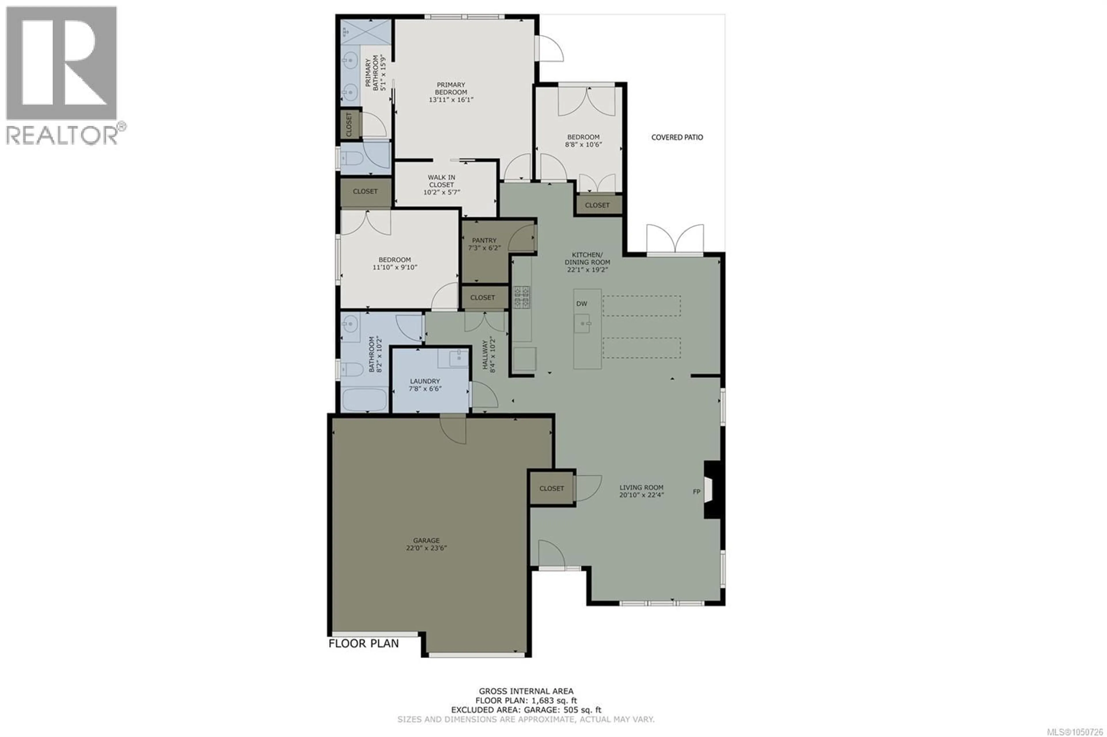 Floor plan for 6226 SEABLUSH DRIVE, Duncan British Columbia V9L0J9