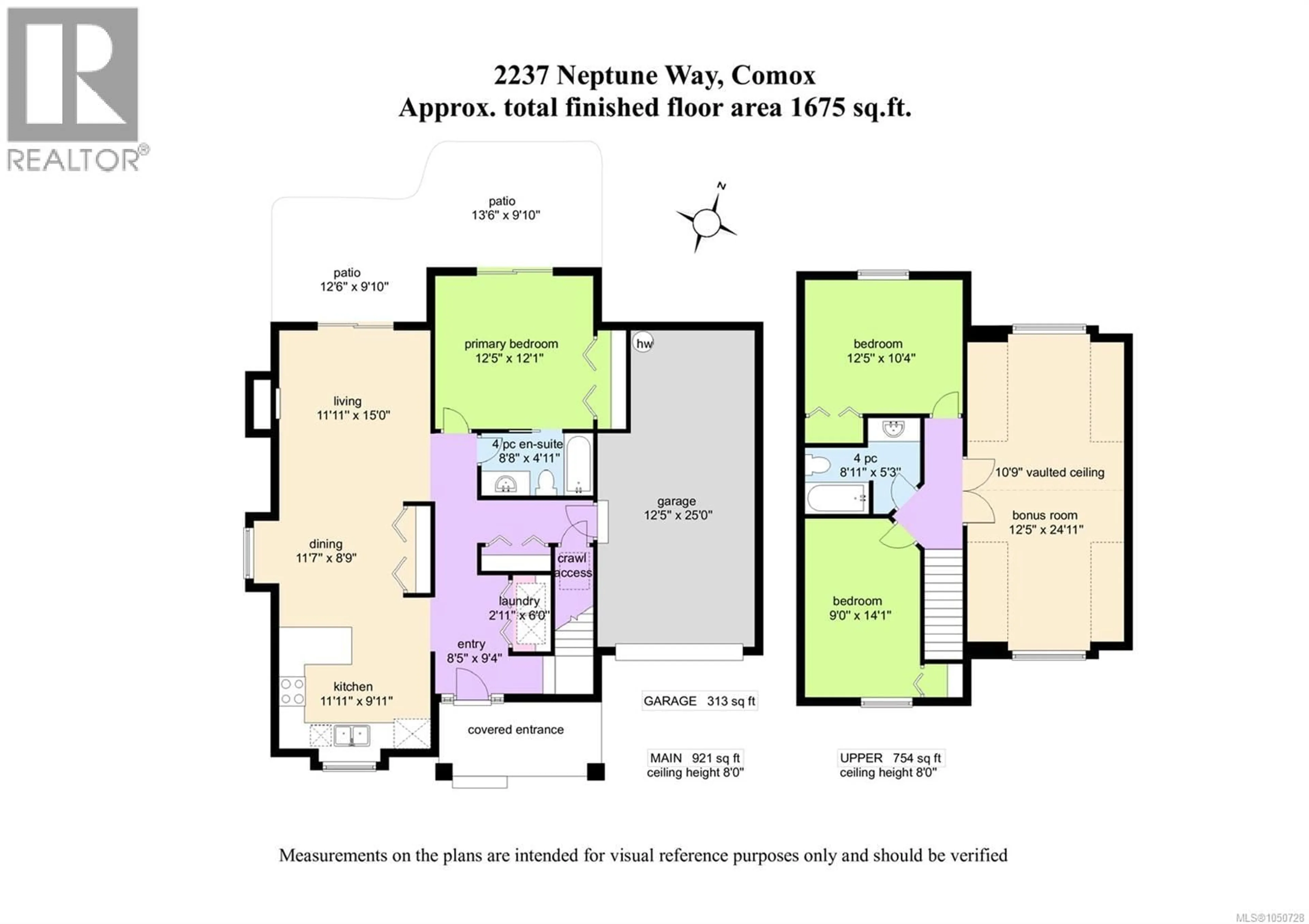 Floor plan for 2237 NEPTUNE WAY, Comox British Columbia V9M4E8