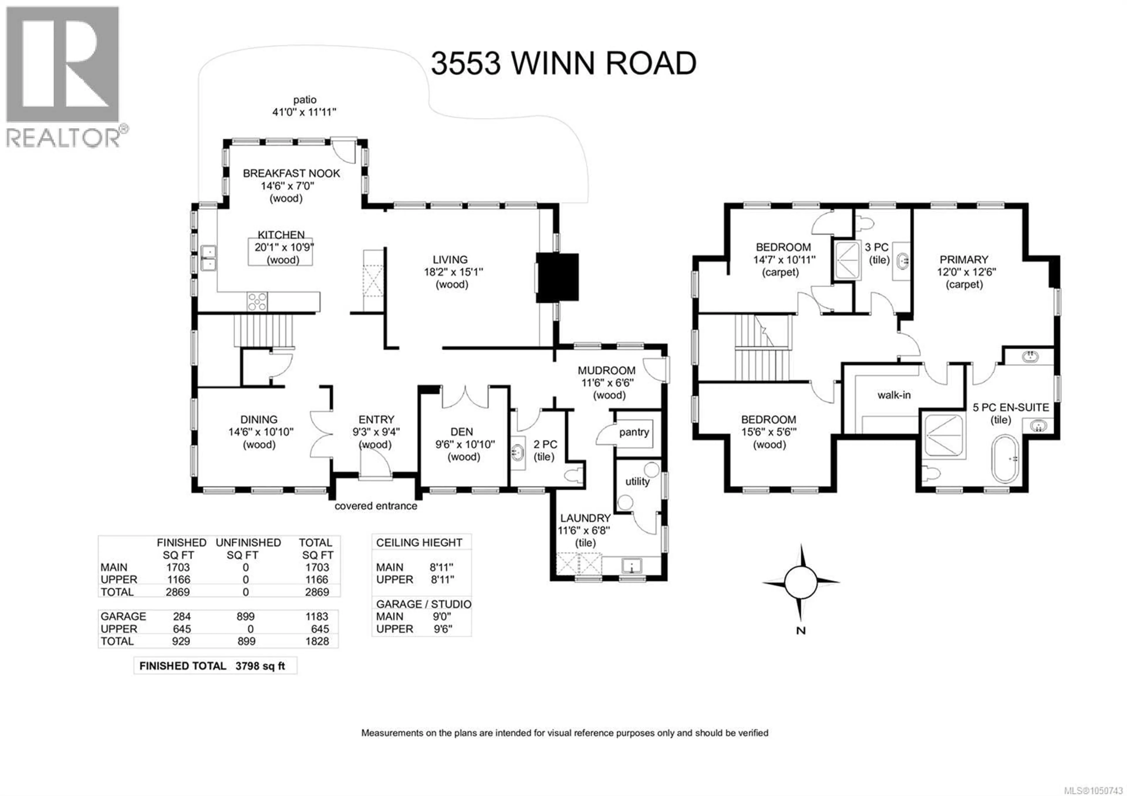 Floor plan for 3553 WINN ROAD, Courtenay British Columbia V9J1N8