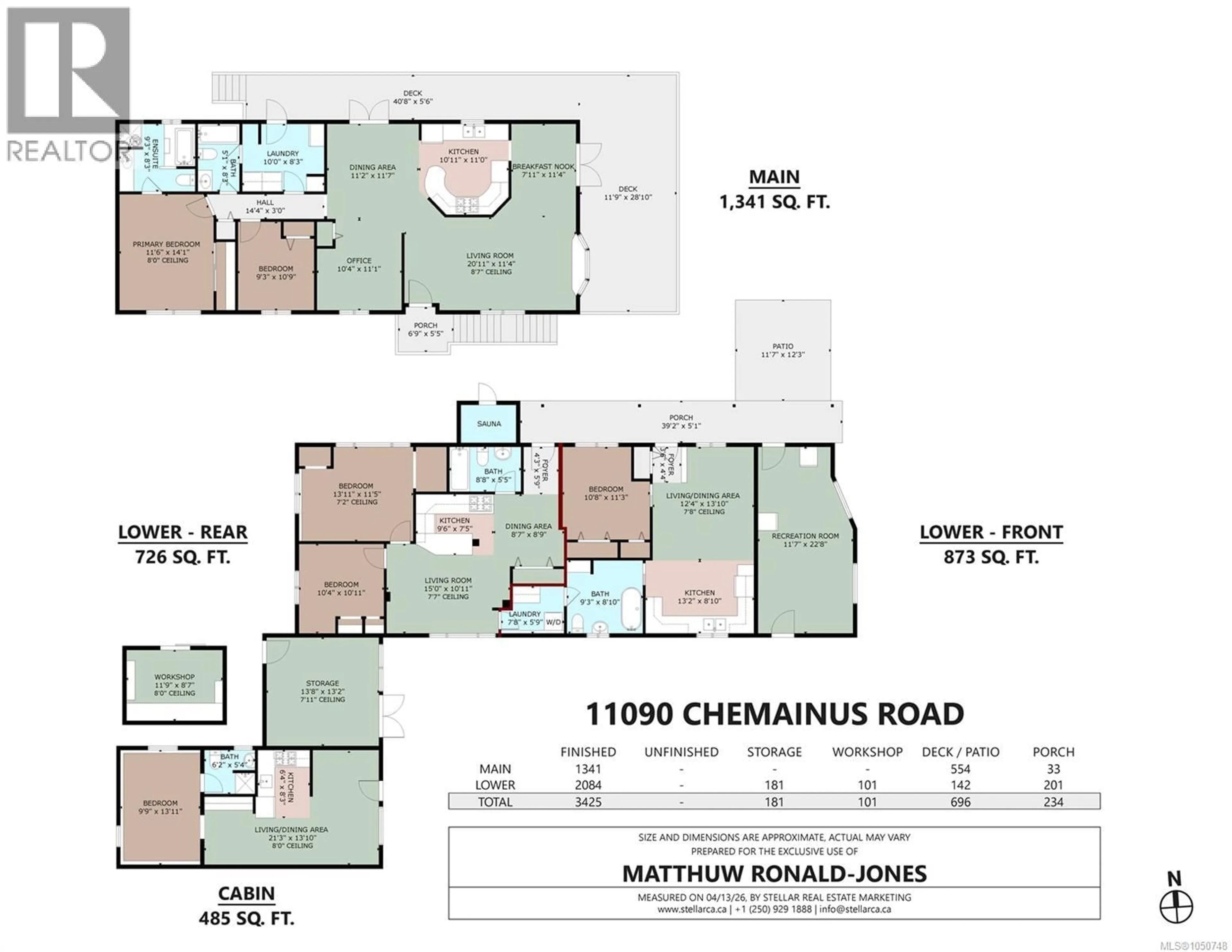 Floor plan for 11090 CHEMAINUS ROAD, Saltair British Columbia V9G1Z1