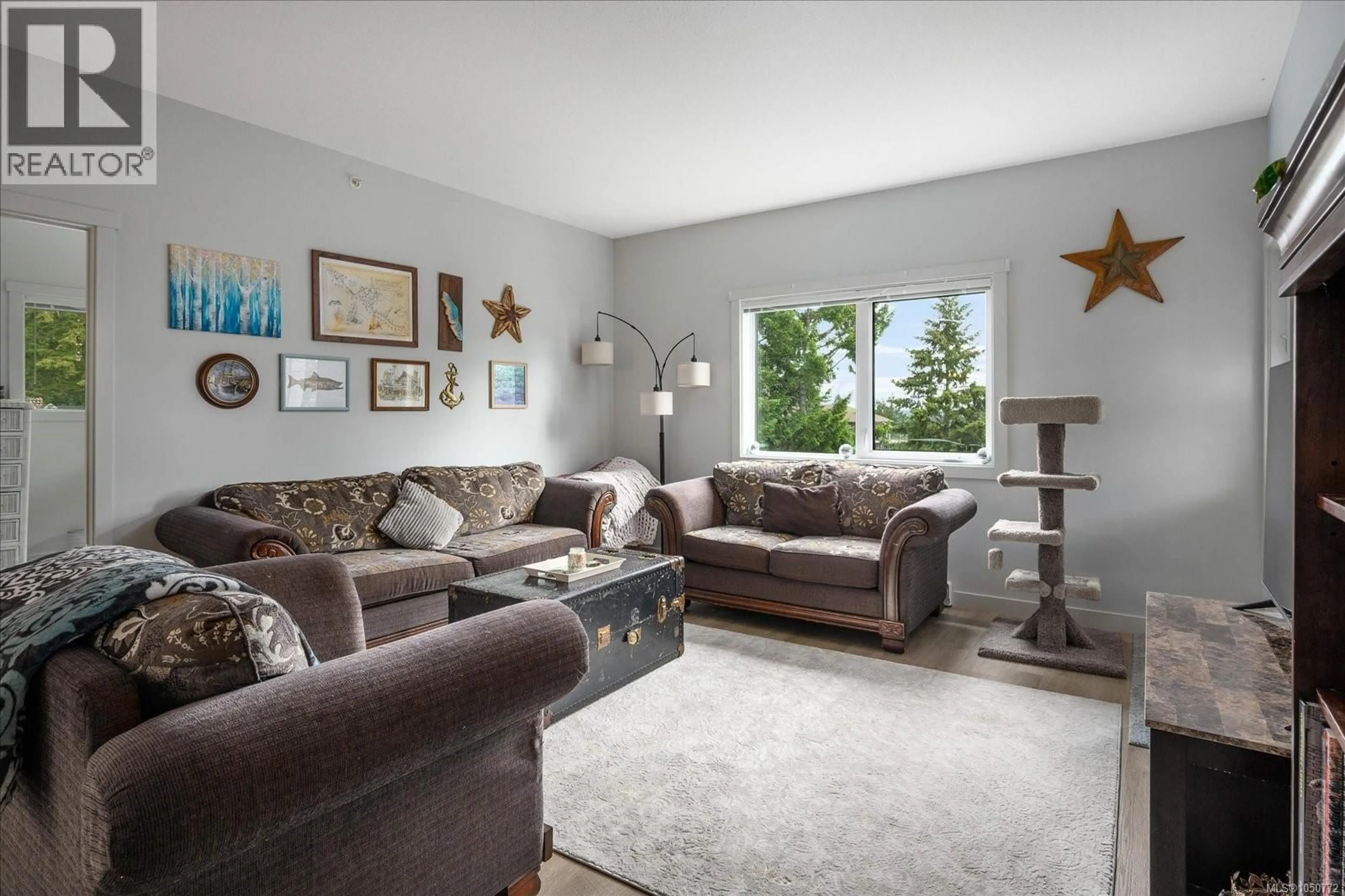 Living room with furniture, unknown for 419 - 4830 CEDAR RIDGE PLACE, Nanaimo British Columbia V9T0M8