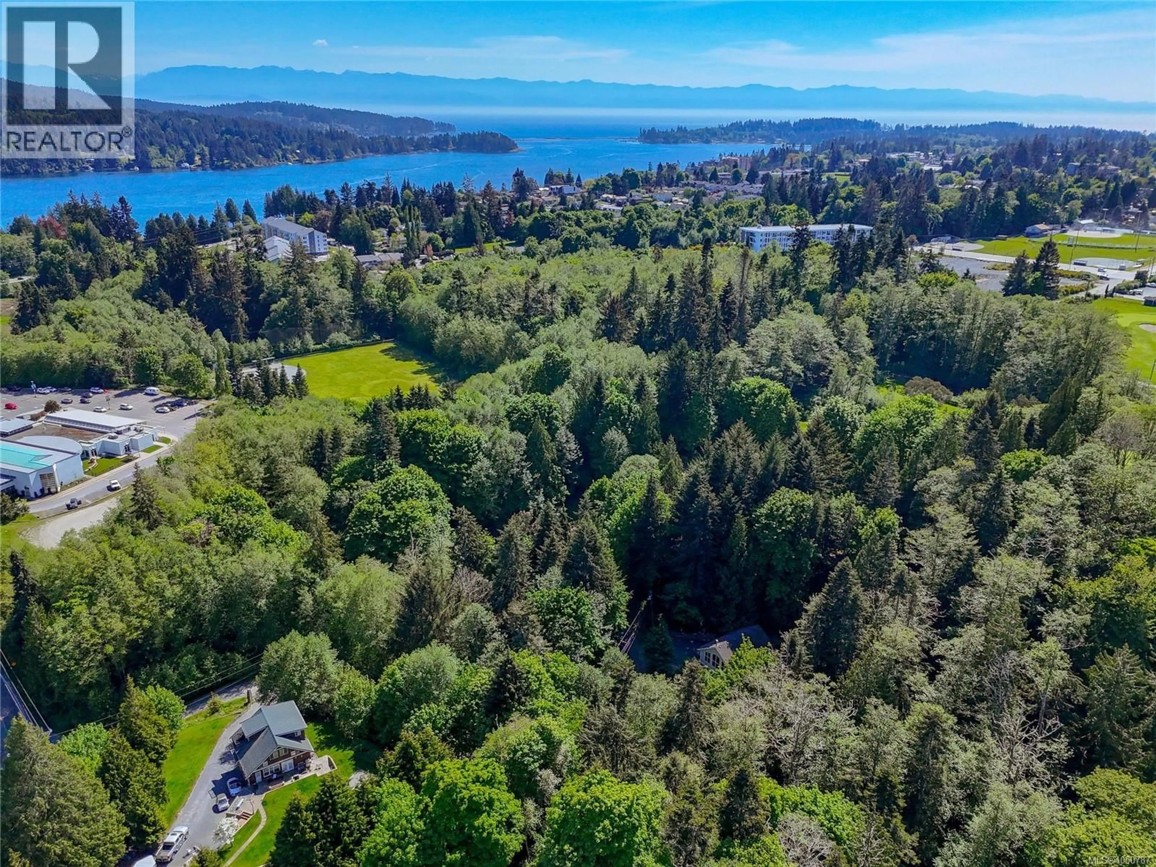 A pic from outside/outdoor area/front of a property/back of a property/a pic from drone, water/lake/river/ocean view for 2196 PHILLIPS ROAD, Sooke British Columbia V9Z0Y3