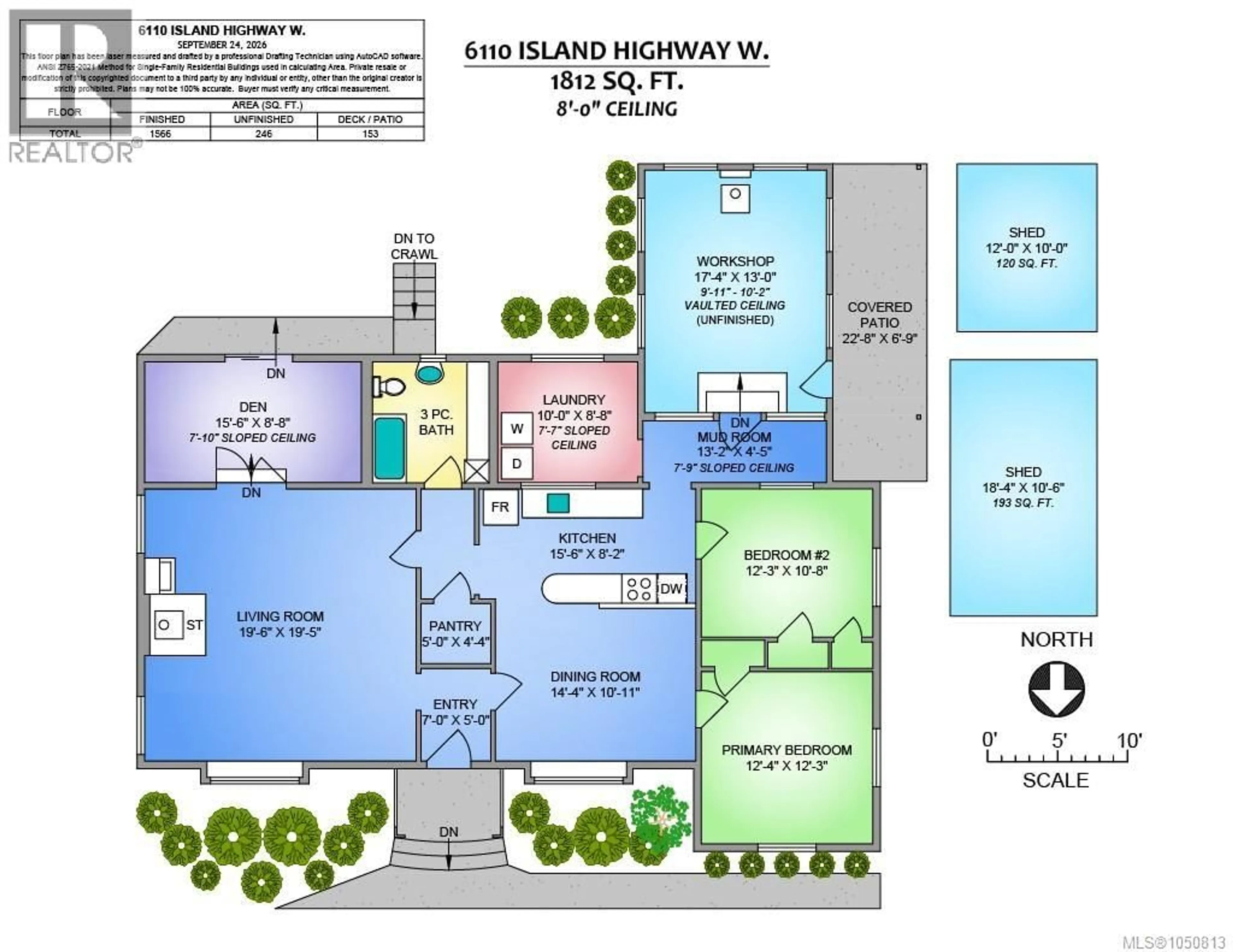 Floor plan for 6110 ISLAND HIGHWAY WEST, Qualicum Beach British Columbia V9K2E2