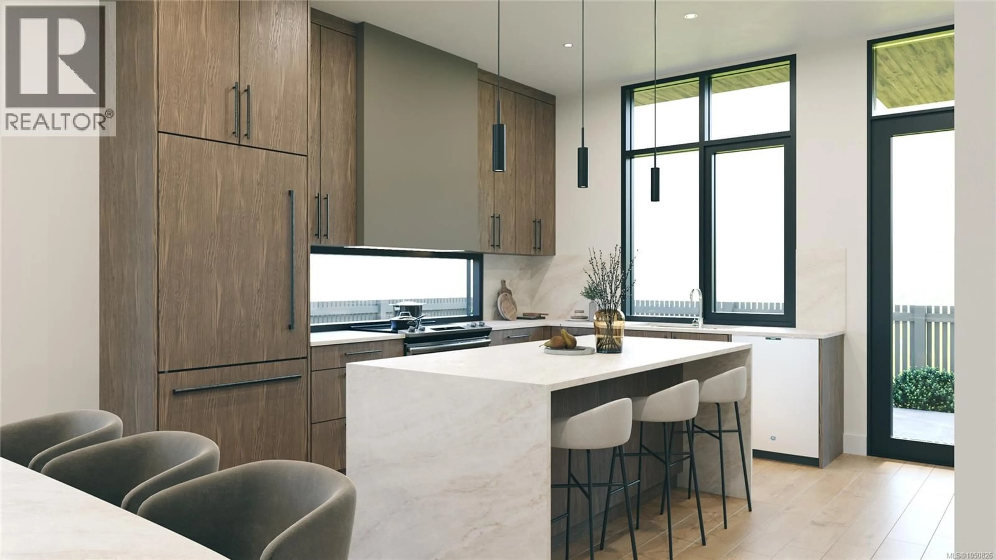 Contemporary kitchen, ceramic/tile floor for 1 - 871 GARDNER PLACE, Saanich British Columbia V8Y3G7