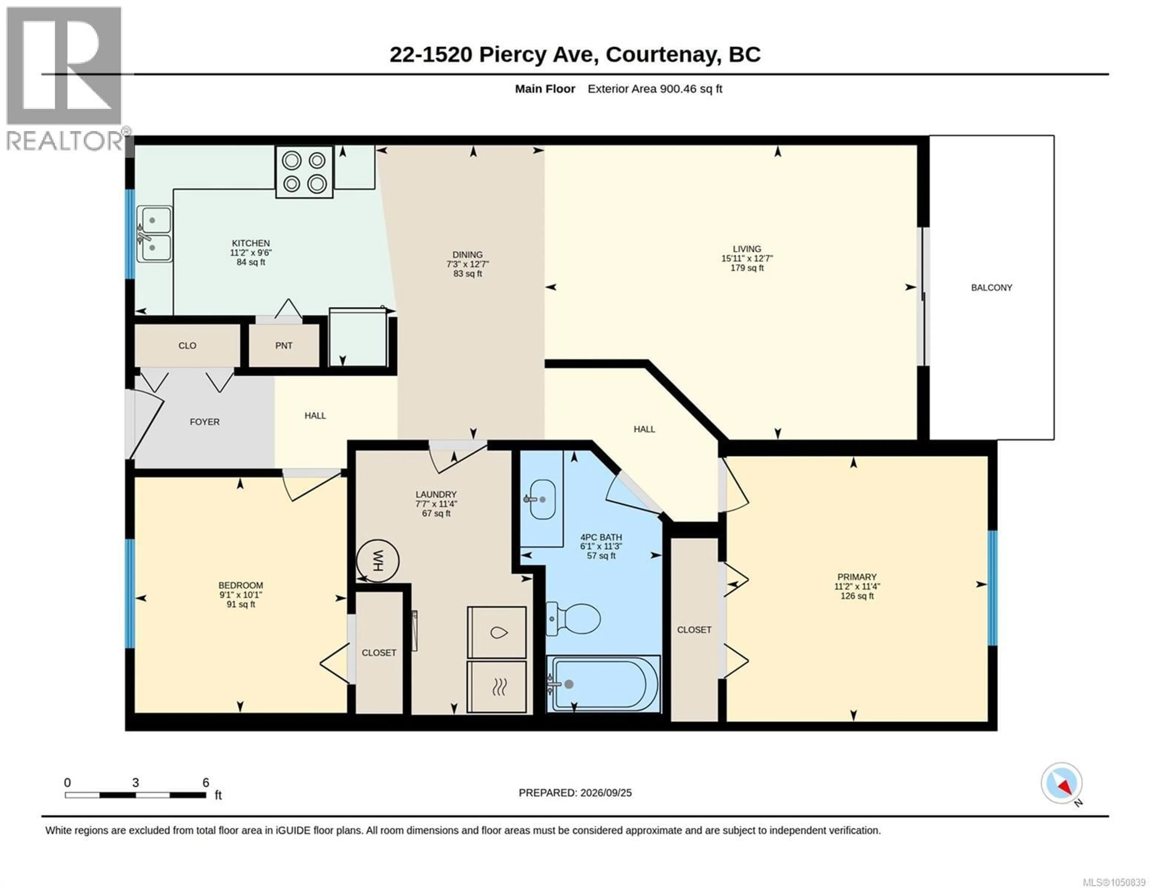 Floor plan for 22 - 1520 PIERCY AVENUE, Courtenay British Columbia V9N3E9