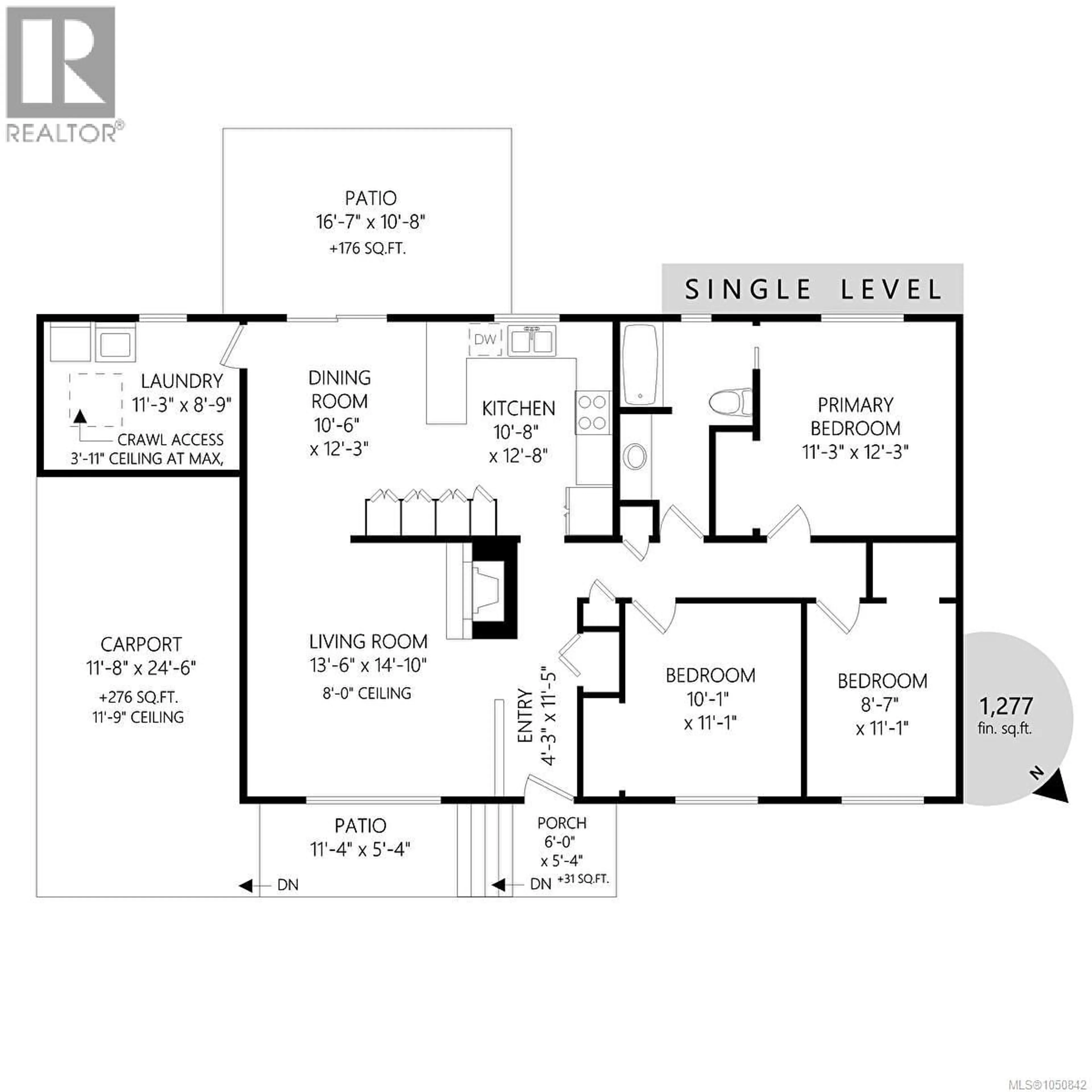 Floor plan for 3140 HIGHFIELD ROAD, Duncan British Columbia V9L4A5