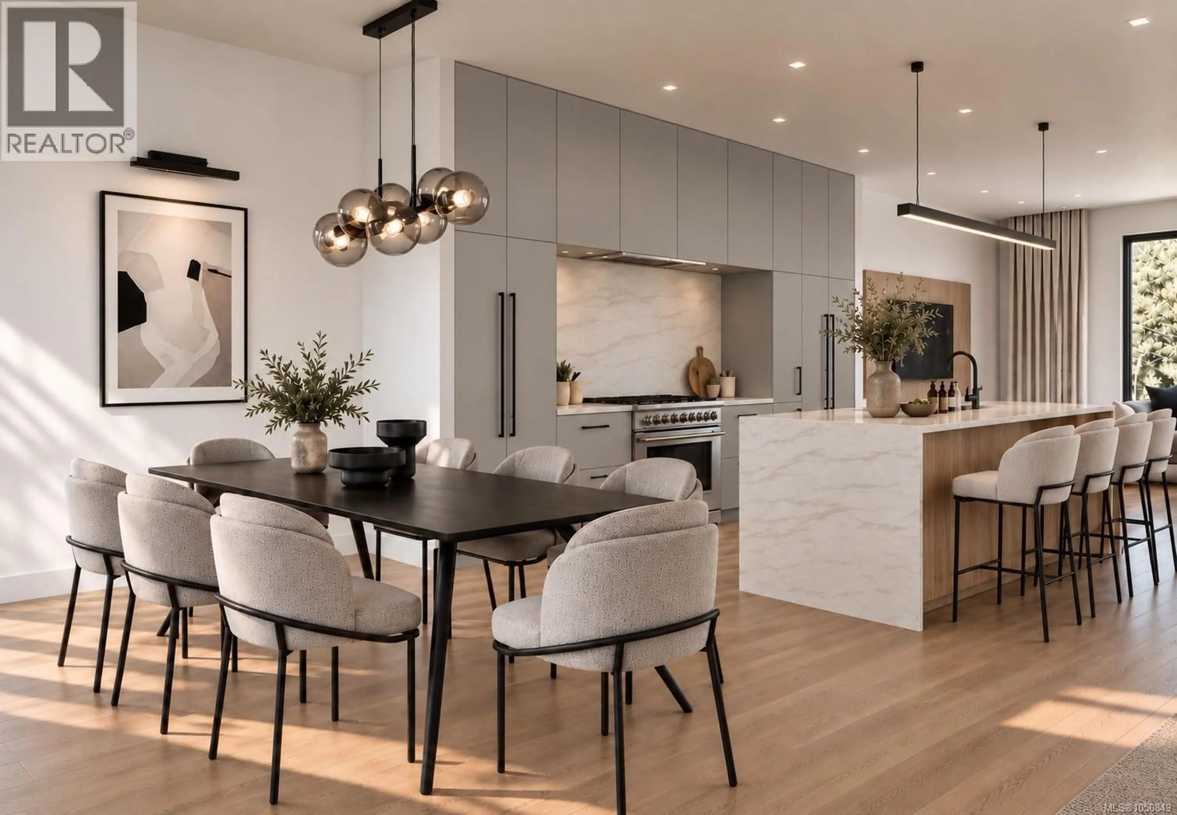 Open concept kitchen, wood/laminate floor for 4 - 2787 LAKEVIEW TERRACE, Langford British Columbia V9B6L6