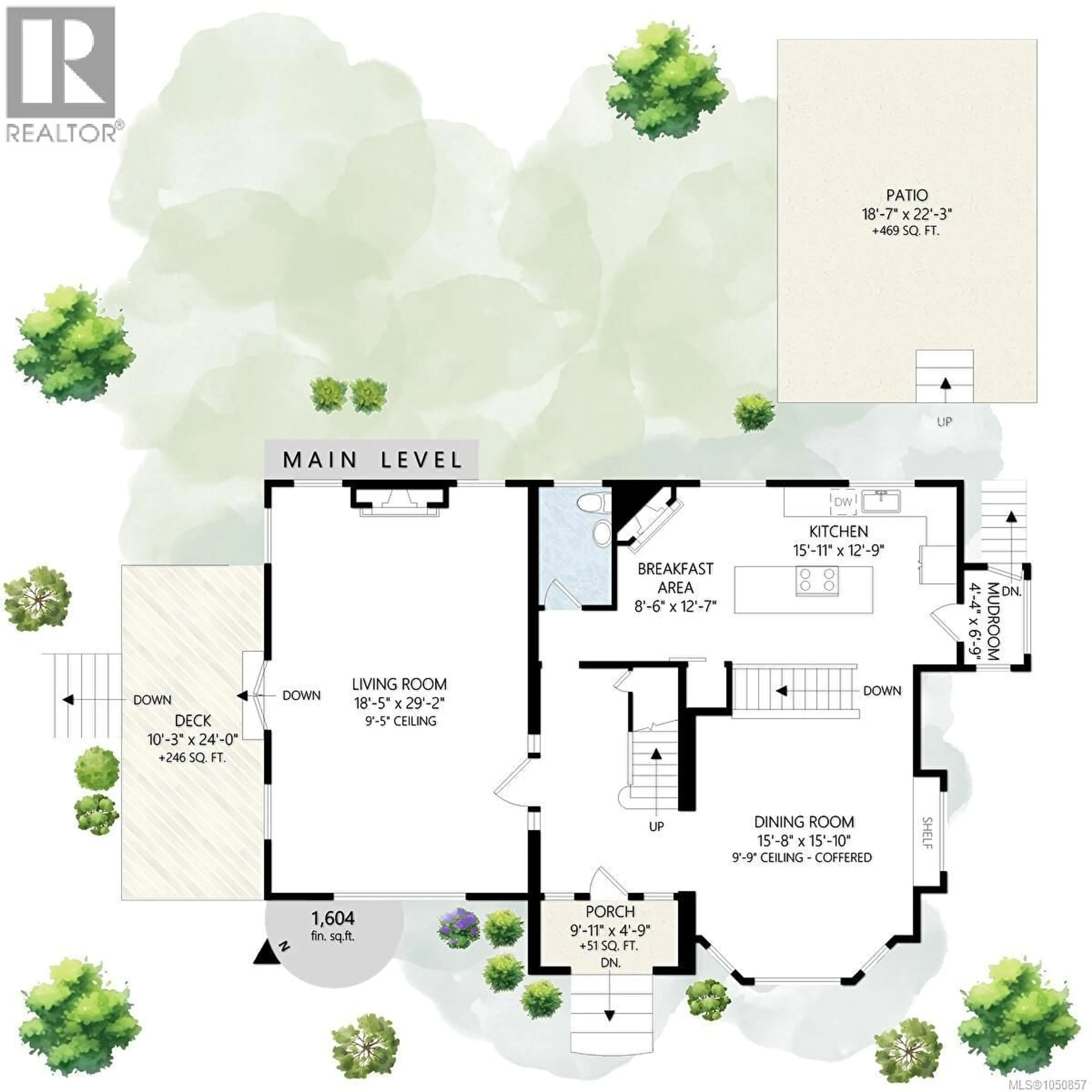 Floor plan for 875 RICHMOND AVENUE, Victoria British Columbia V8S3Z2
